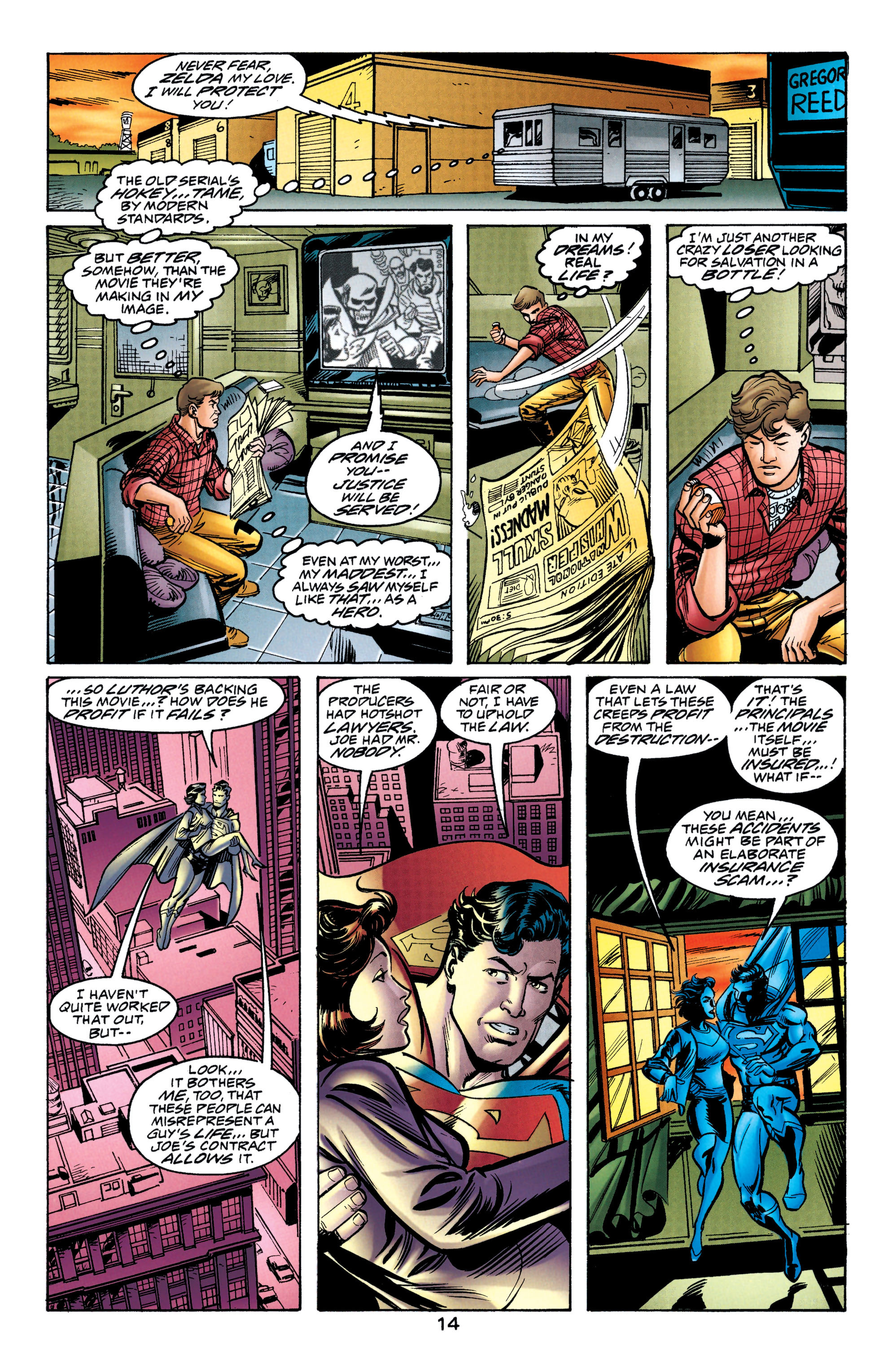 Read online Adventures of Superman (1987) comic -  Issue #571 - 14