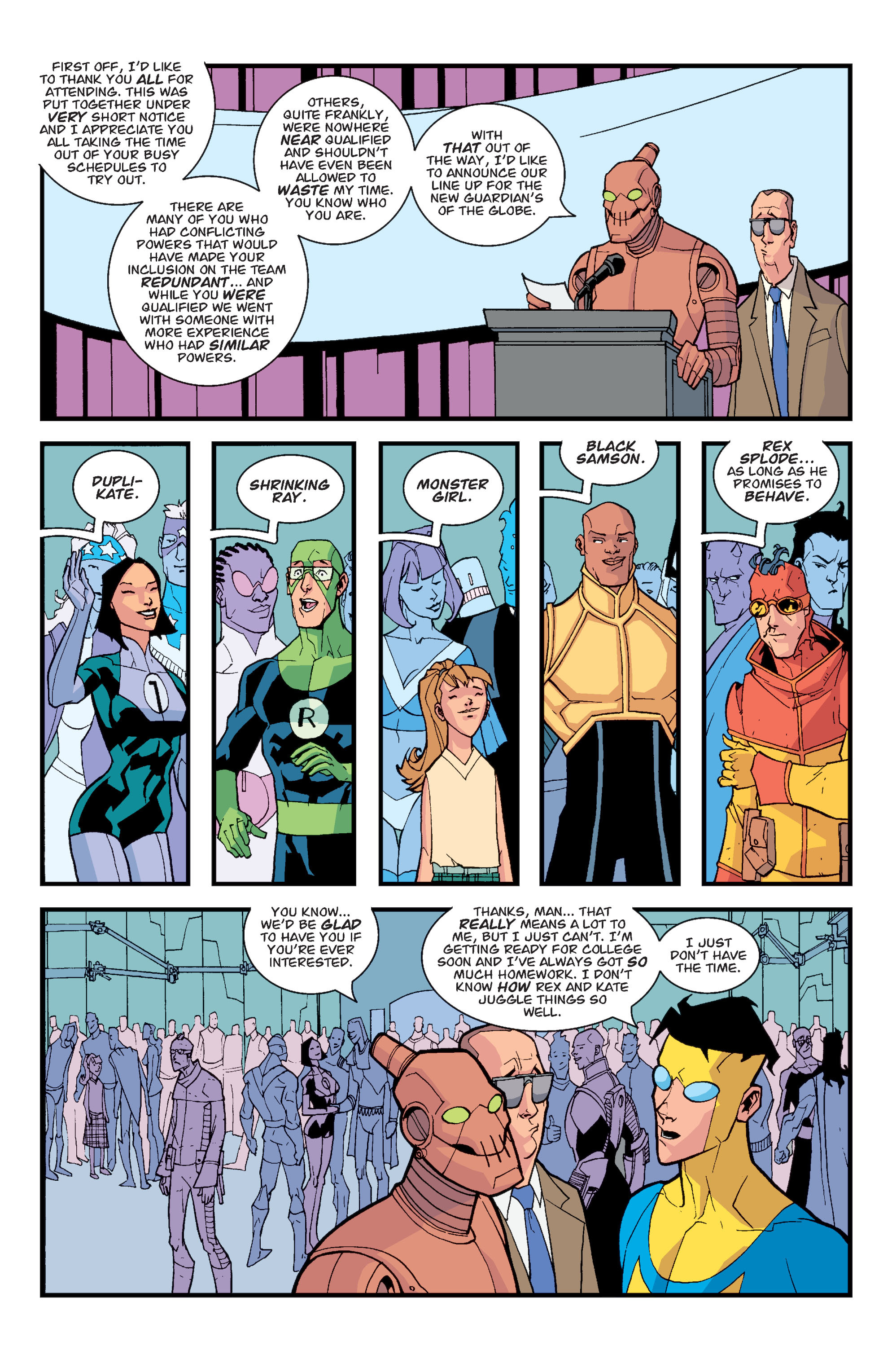Read online Invincible comic -  Issue # _TPB 3 - Perfect Strangers - 25
