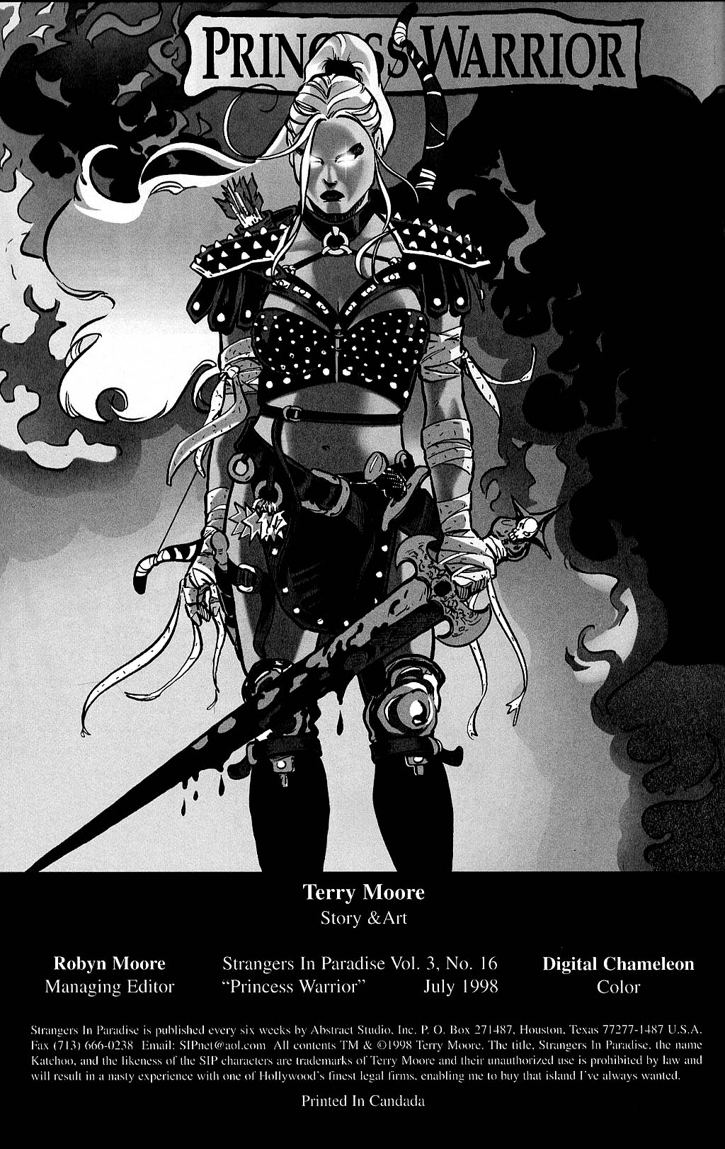 Read online Strangers in Paradise comic -  Issue #16 - 2