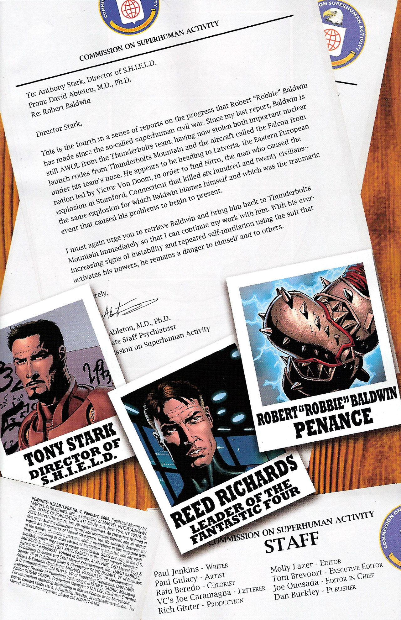 Read online Penance: Relentless comic -  Issue #4 - 2