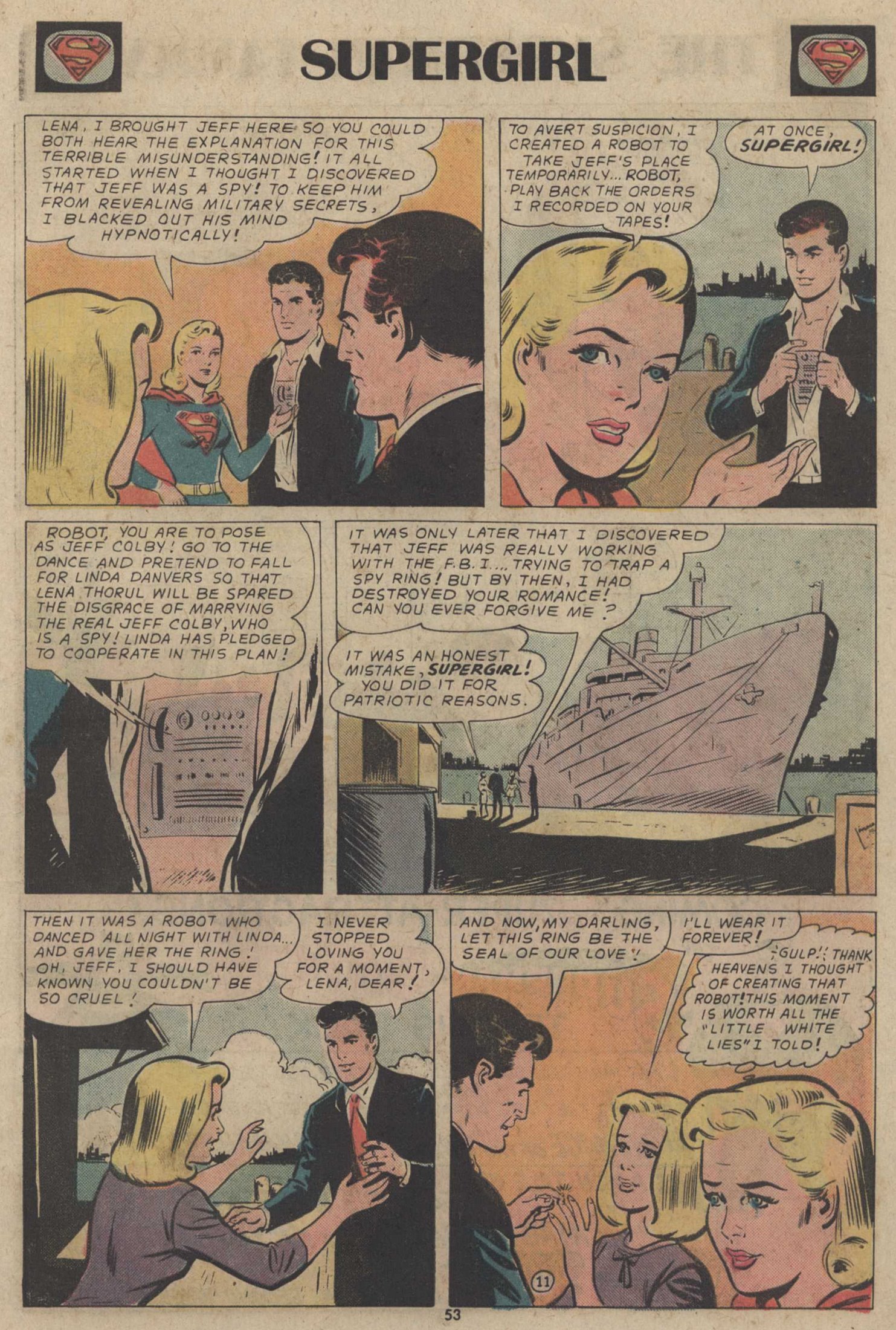 Read online The Superman Family comic -  Issue #166 - 53