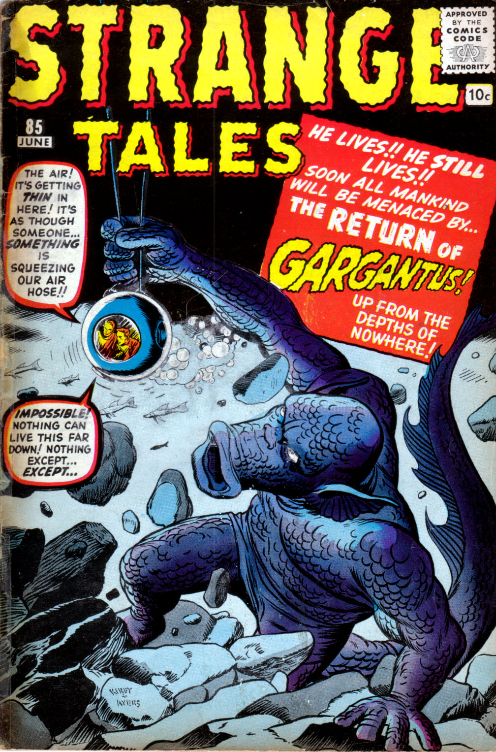 Read online Strange Tales (1951) comic -  Issue #85 - 1