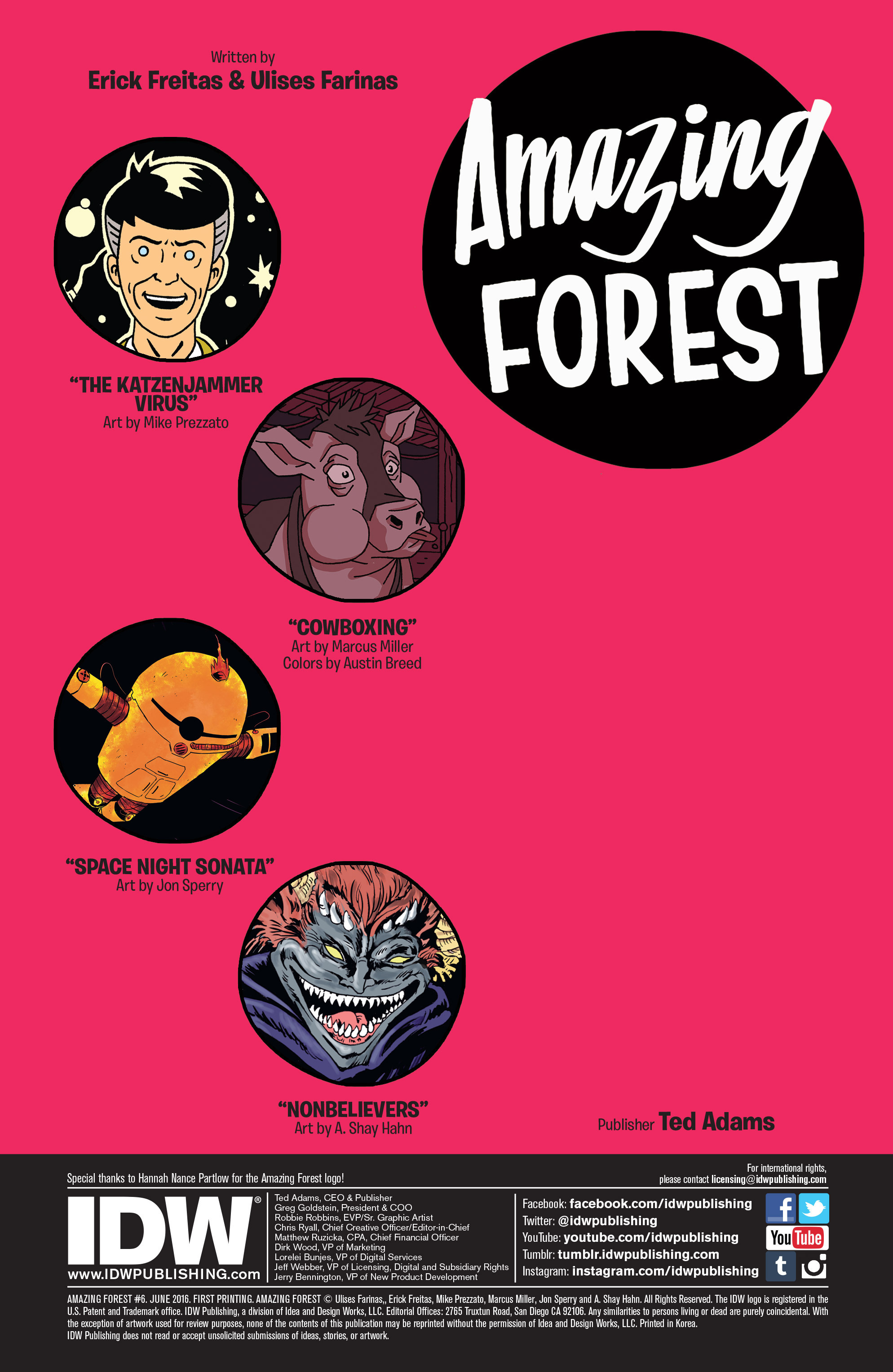 Read online Amazing Forest (2016) comic -  Issue #6 - 2