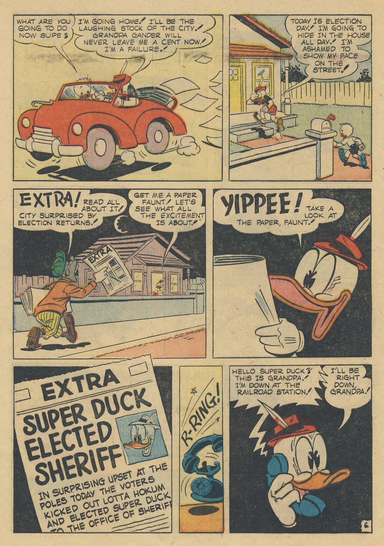 Read online Super Duck Comics comic -  Issue #49 - 8