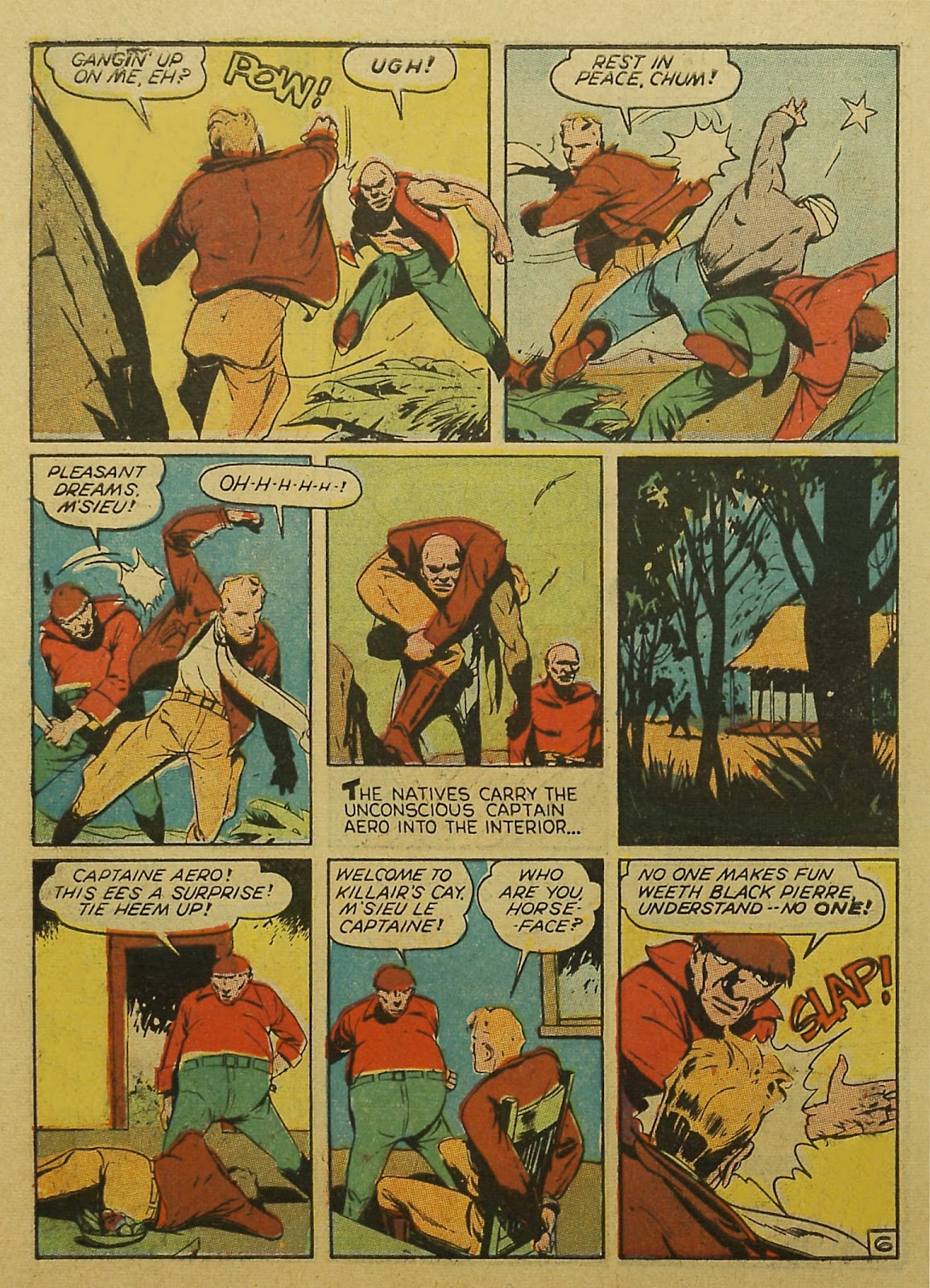Captain Aero Comics issue 3 - Page 8
