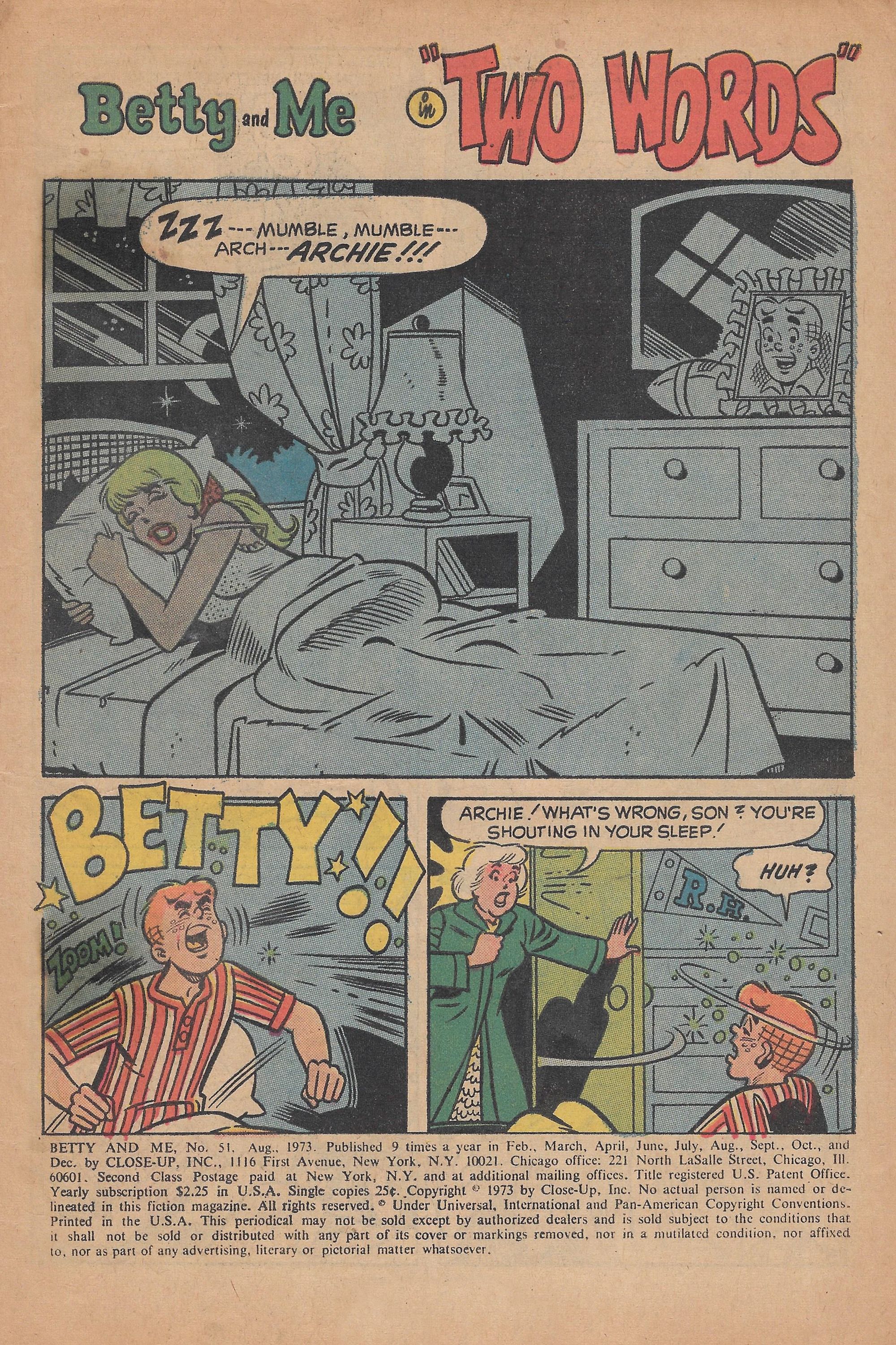 Read online Betty and Me comic -  Issue #51 - 3