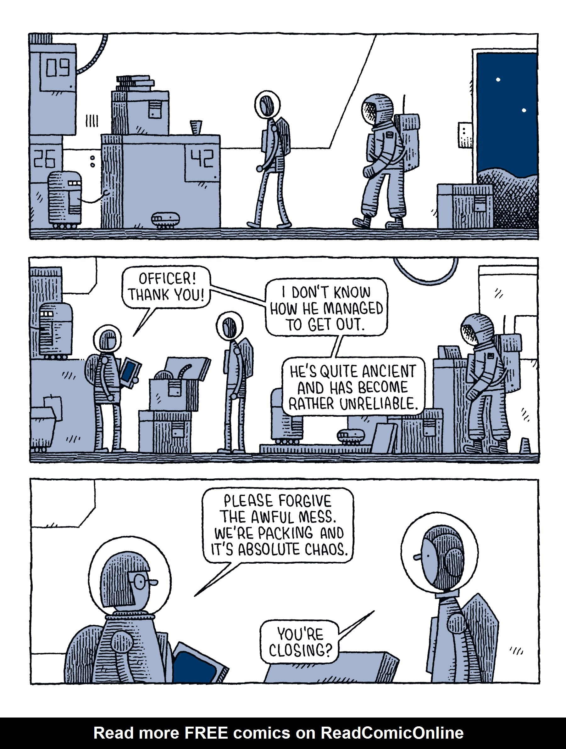 Read online Mooncop comic -  Issue # TPB - 49
