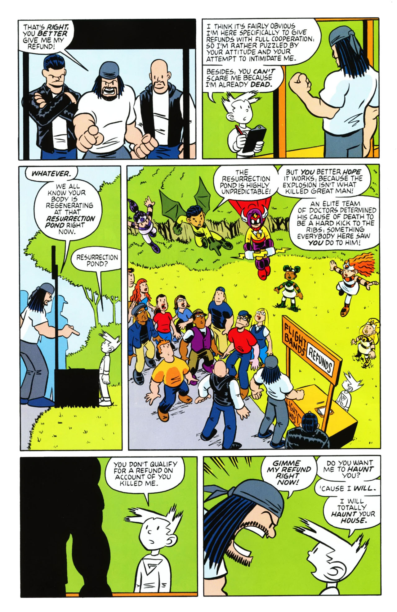 Read online G-Man: Cape Crisis comic -  Issue #4 - 20