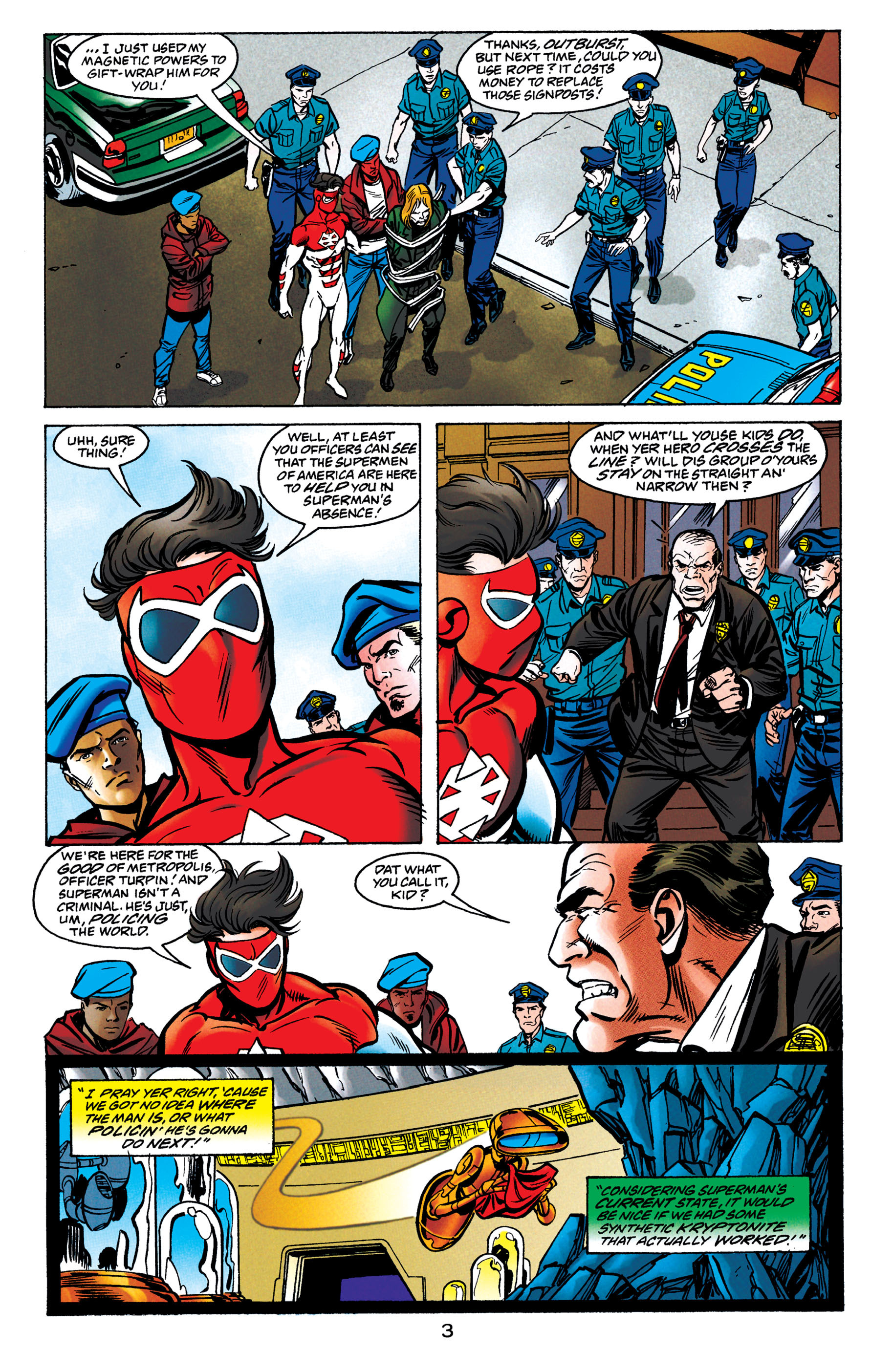 Read online Adventures of Superman (1987) comic -  Issue #566 - 4