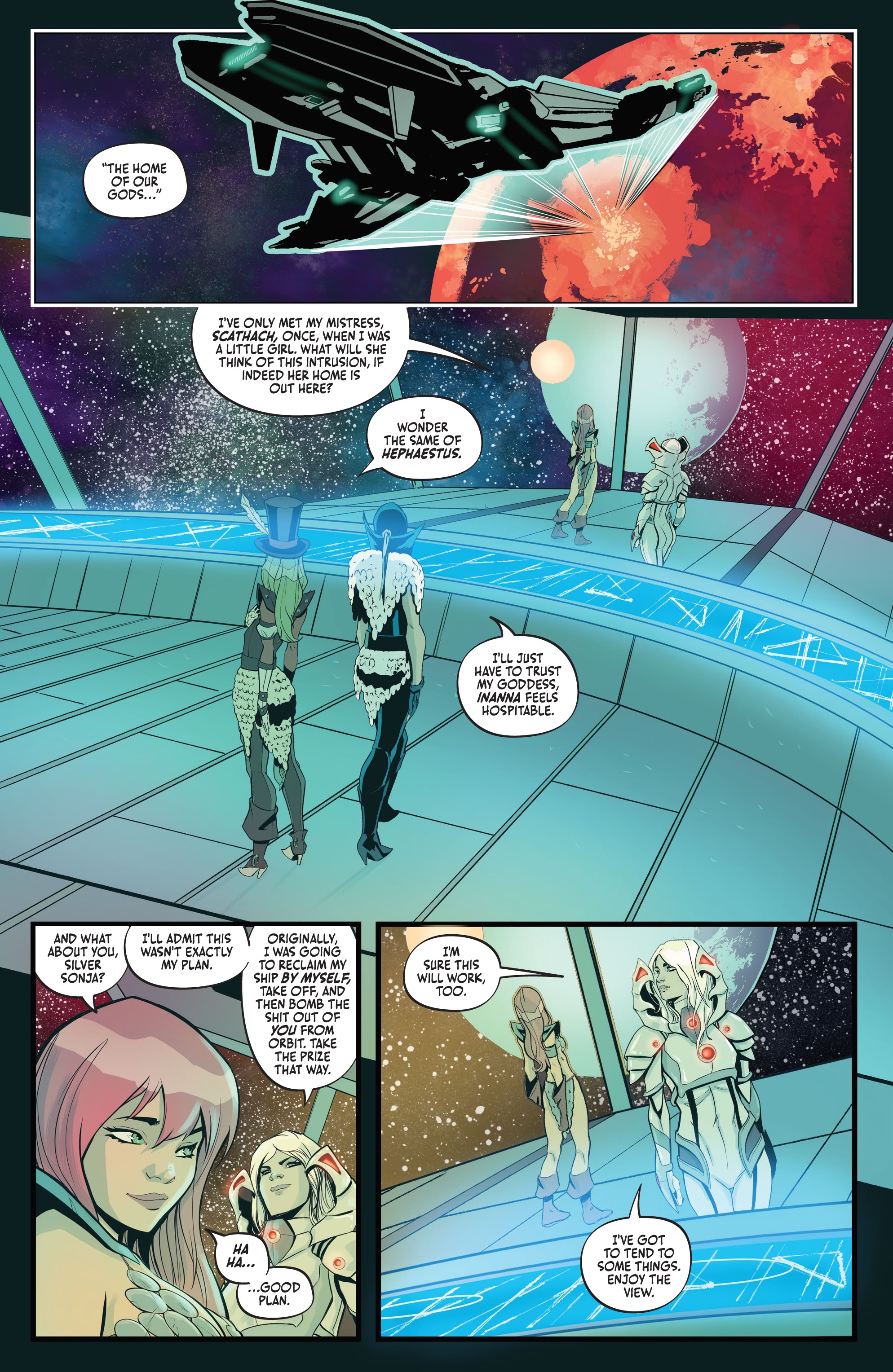 Read online Sonjaversal comic -  Issue #4 - 17