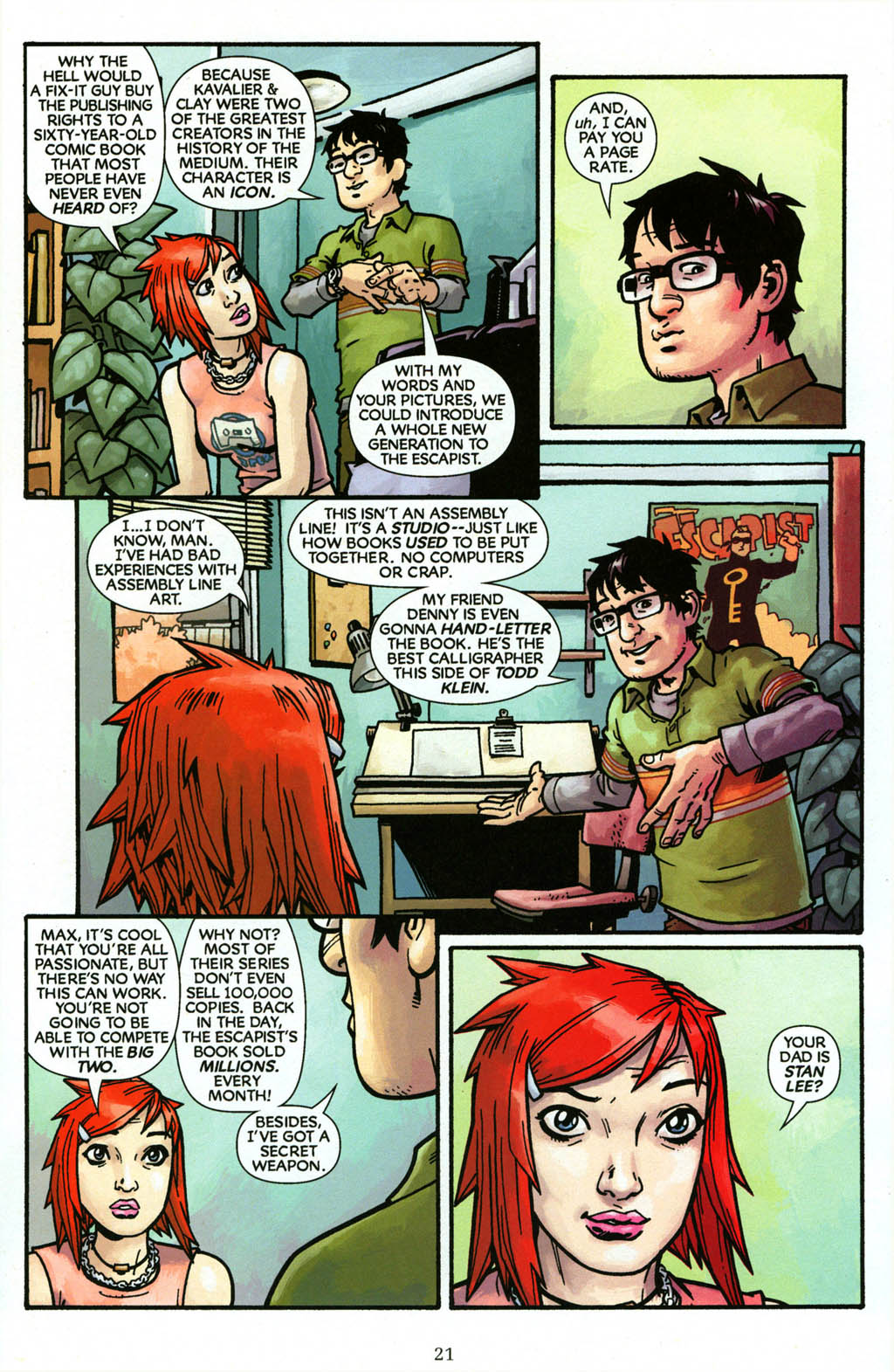 Read online The Escapists comic -  Issue #1 - 23