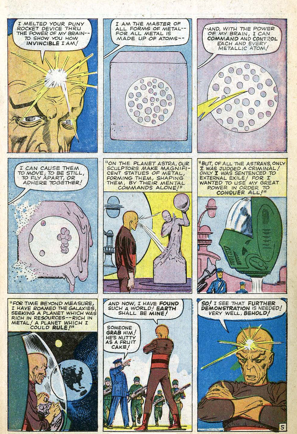 Read online The Incredible Hulk (1962) comic -  Issue #6 - 7