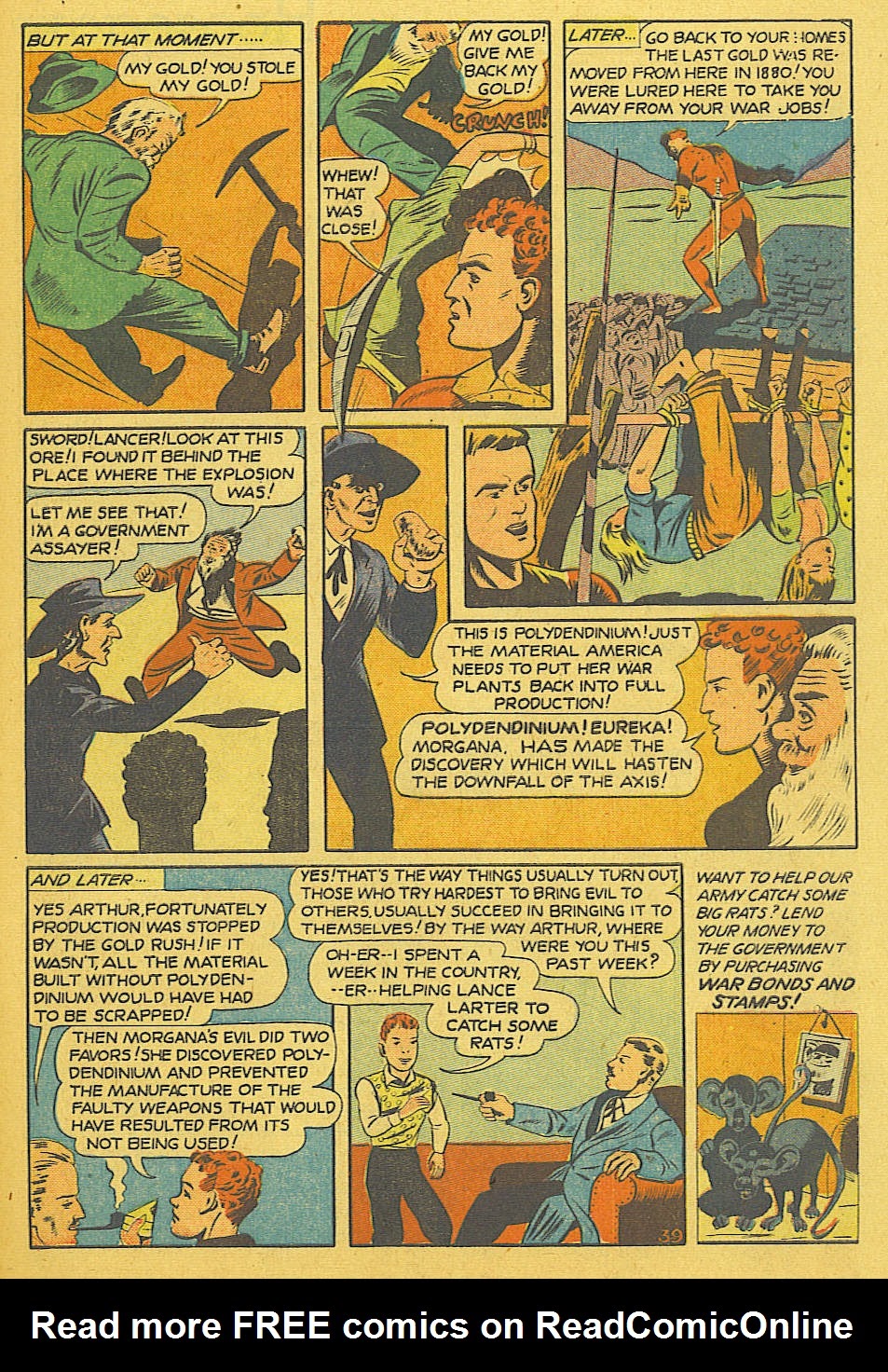 Read online Super-Mystery Comics comic -  Issue #21 - 40