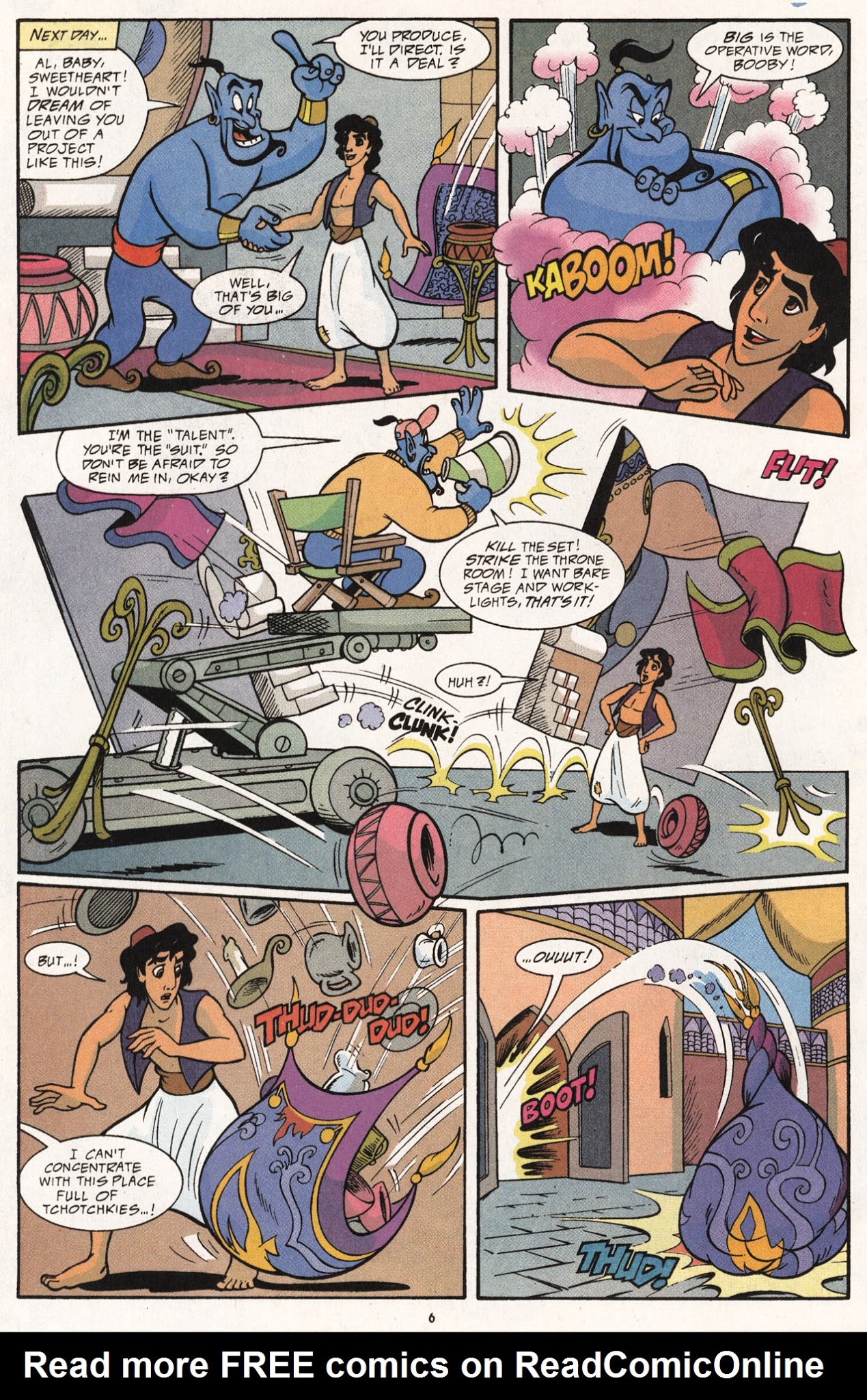 Read online Disney's Aladdin comic -  Issue #5 - 8