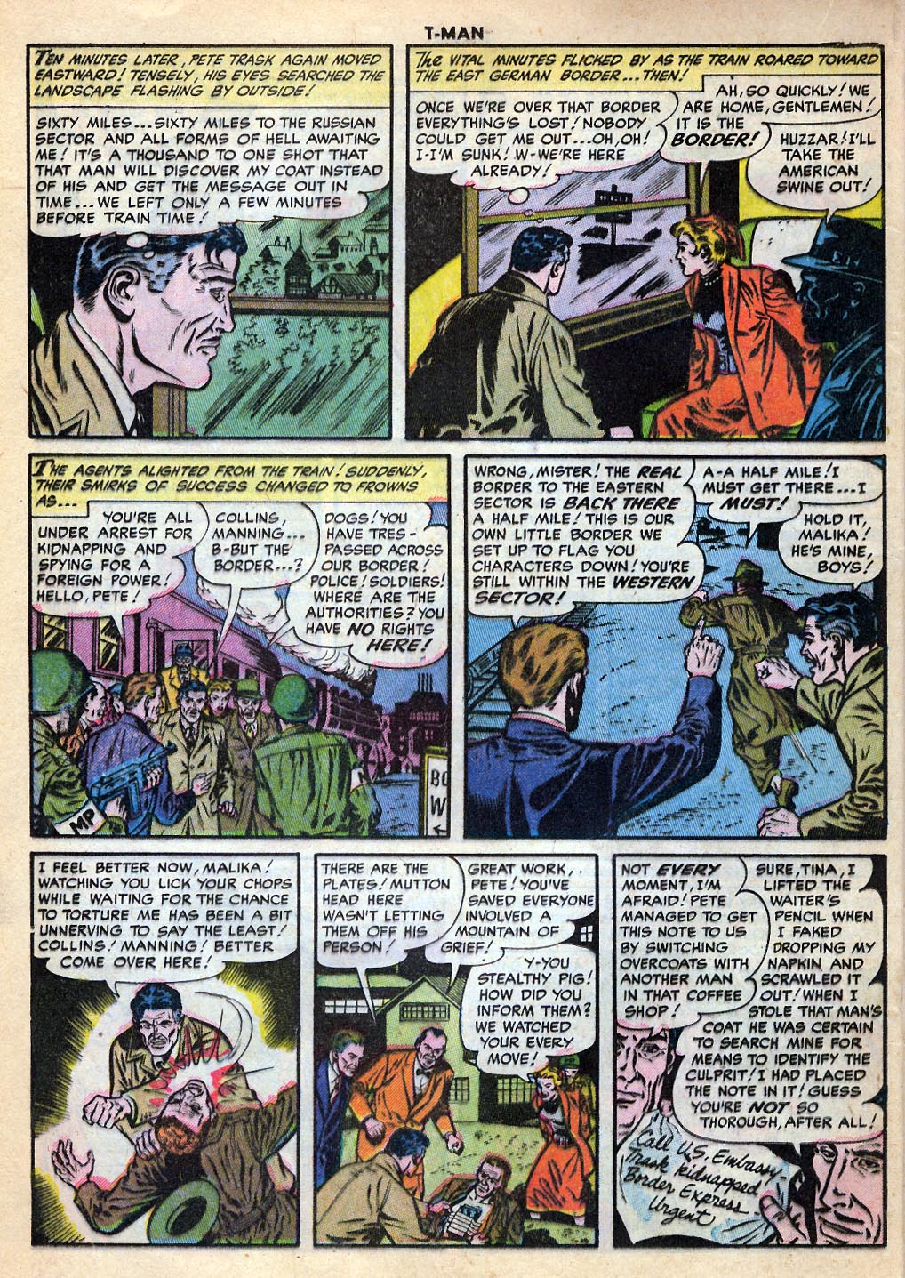 Read online T-Man: World Wide Trouble Shooter comic -  Issue #18 - 24