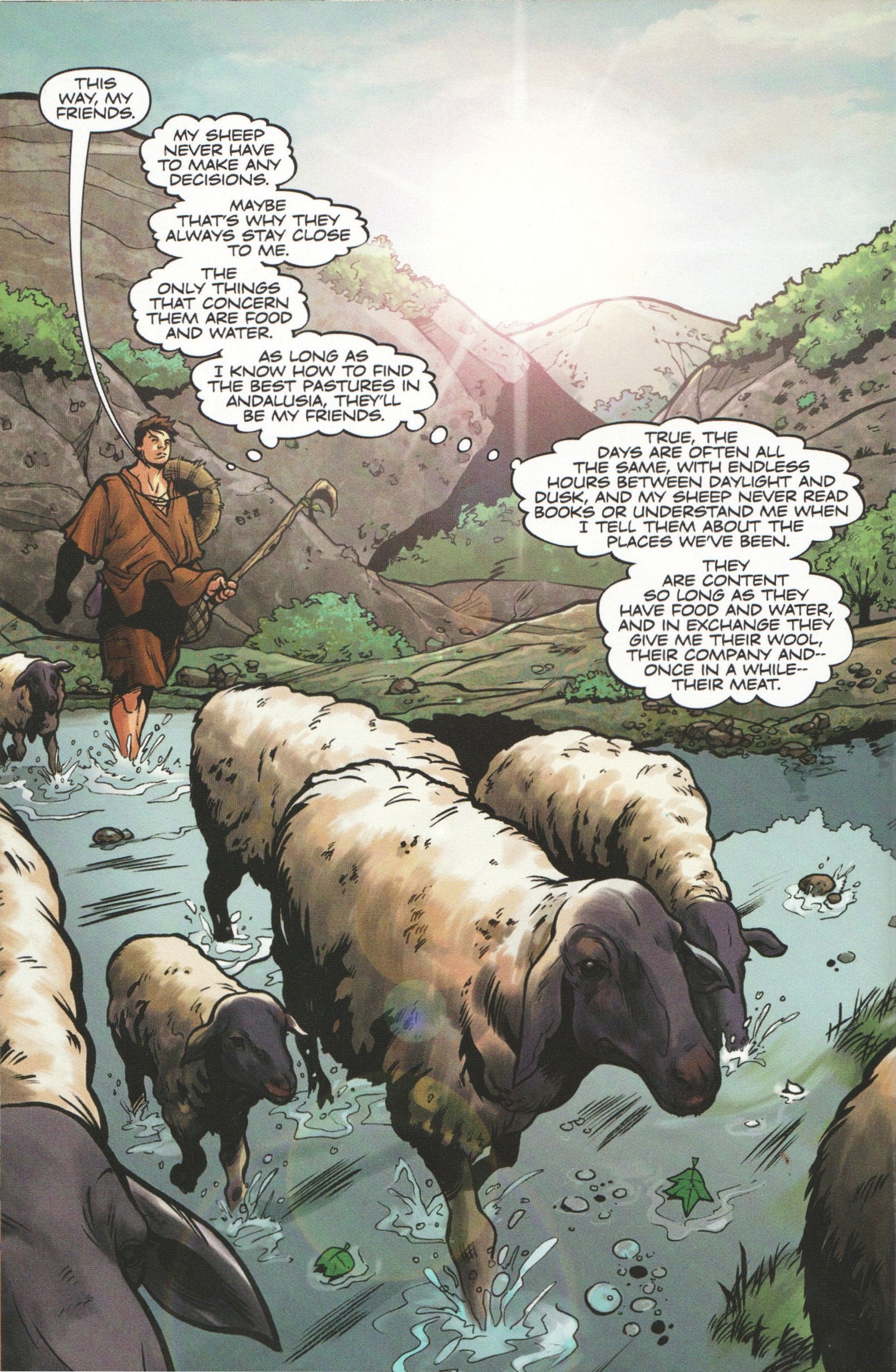 Read online The Alchemist: A Graphic Novel comic -  Issue # TPB (Part 1) - 35