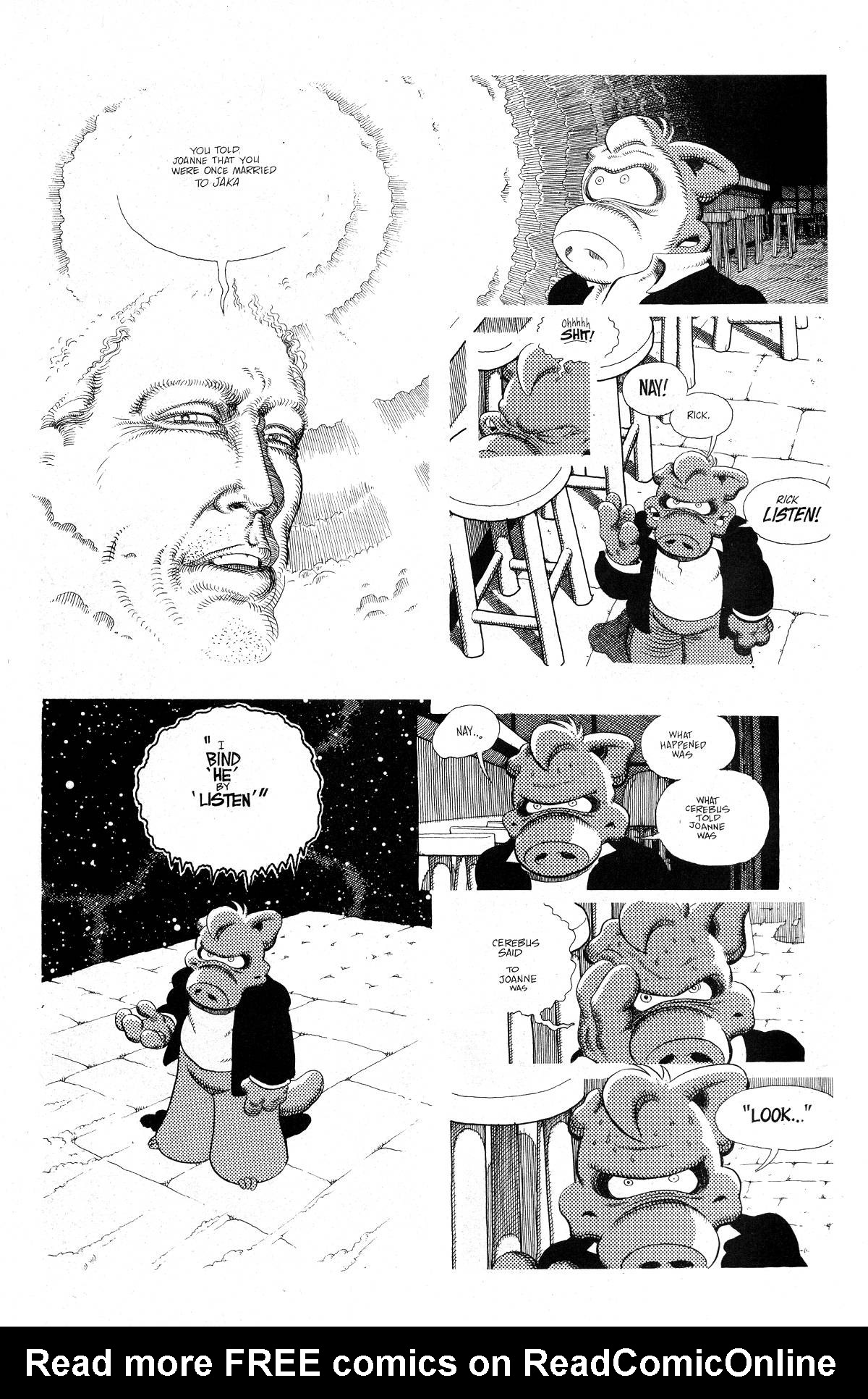 Read online Cerebus comic -  Issue #228 - 7