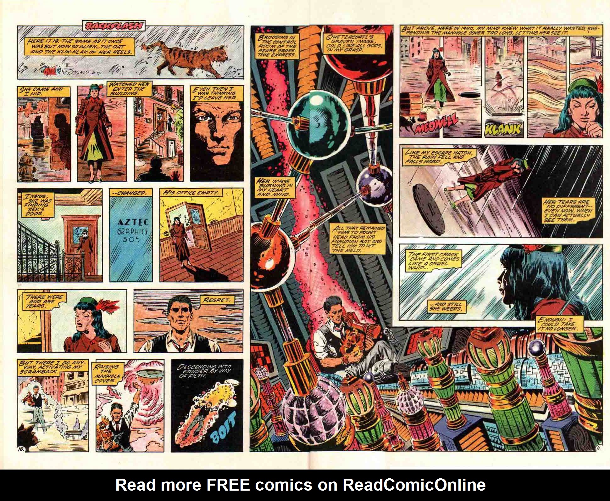 Read online Aztec Ace comic -  Issue #7 - 10