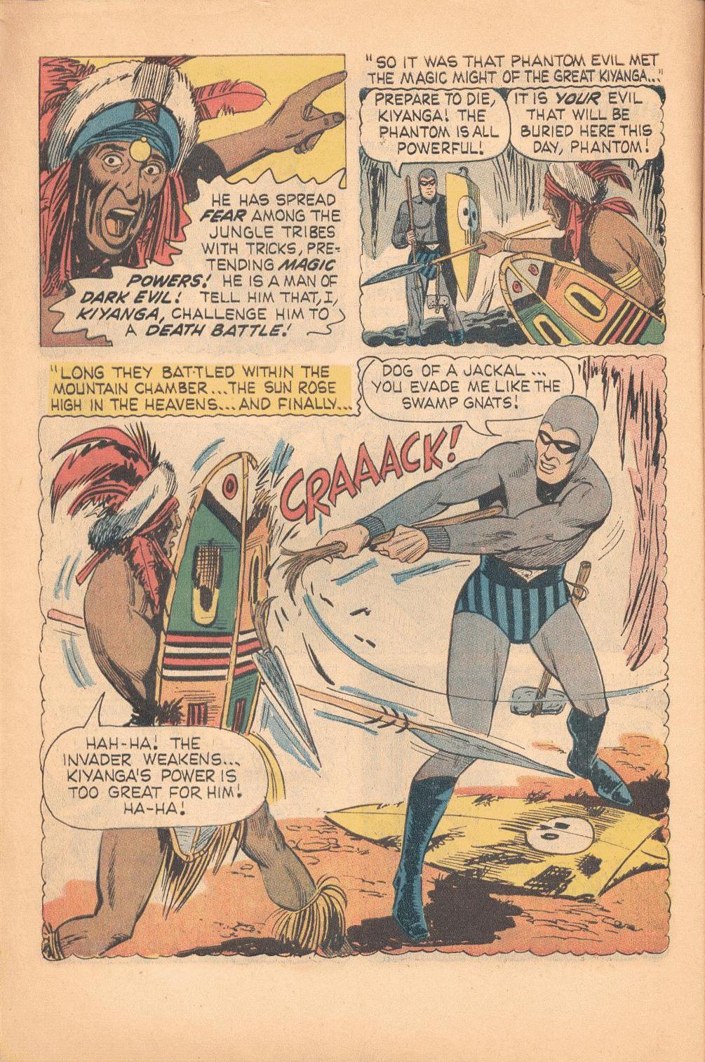 Read online The Phantom (1966) comic -  Issue #22 - 5