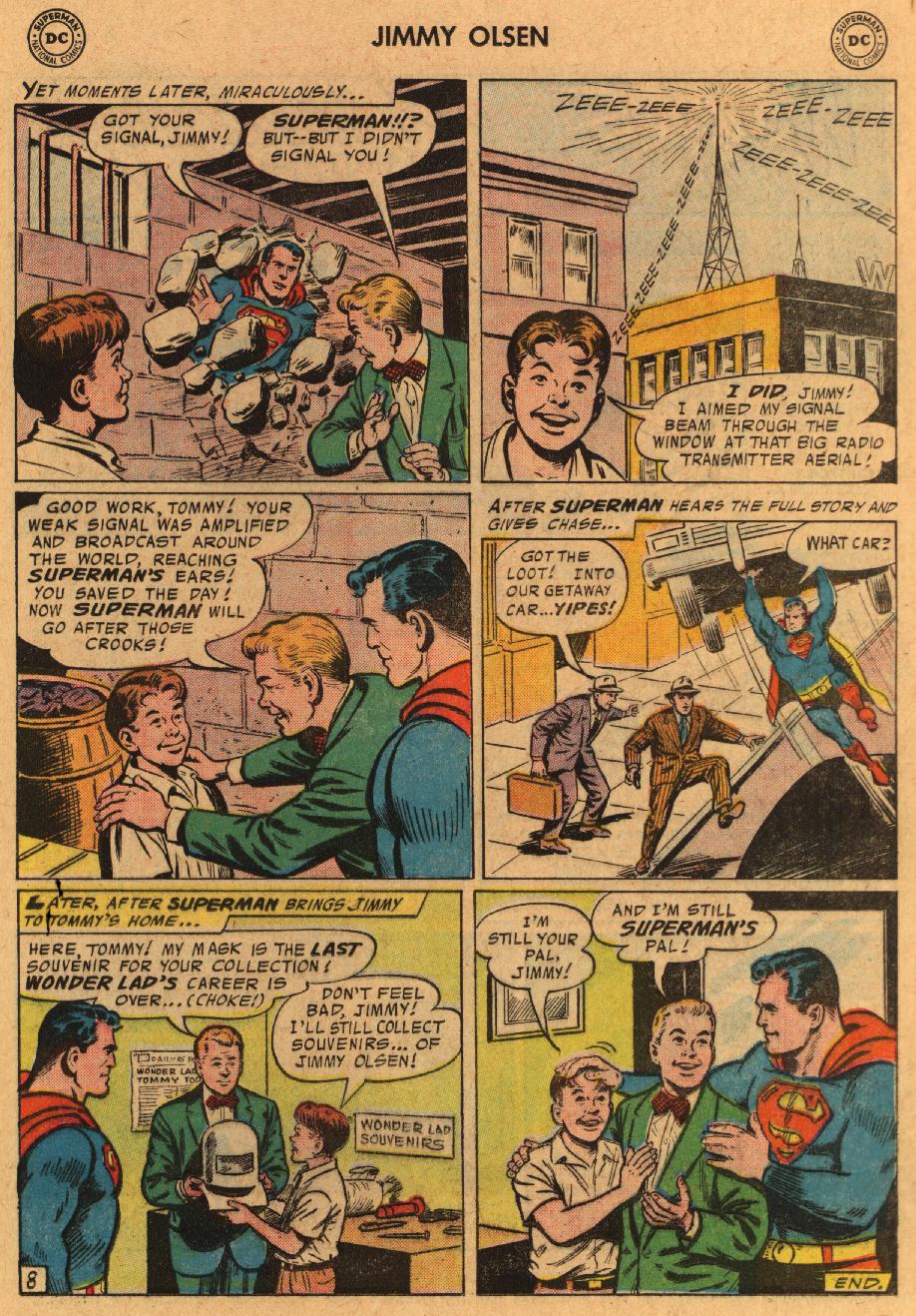 Read online Superman's Pal Jimmy Olsen comic -  Issue #21 - 21