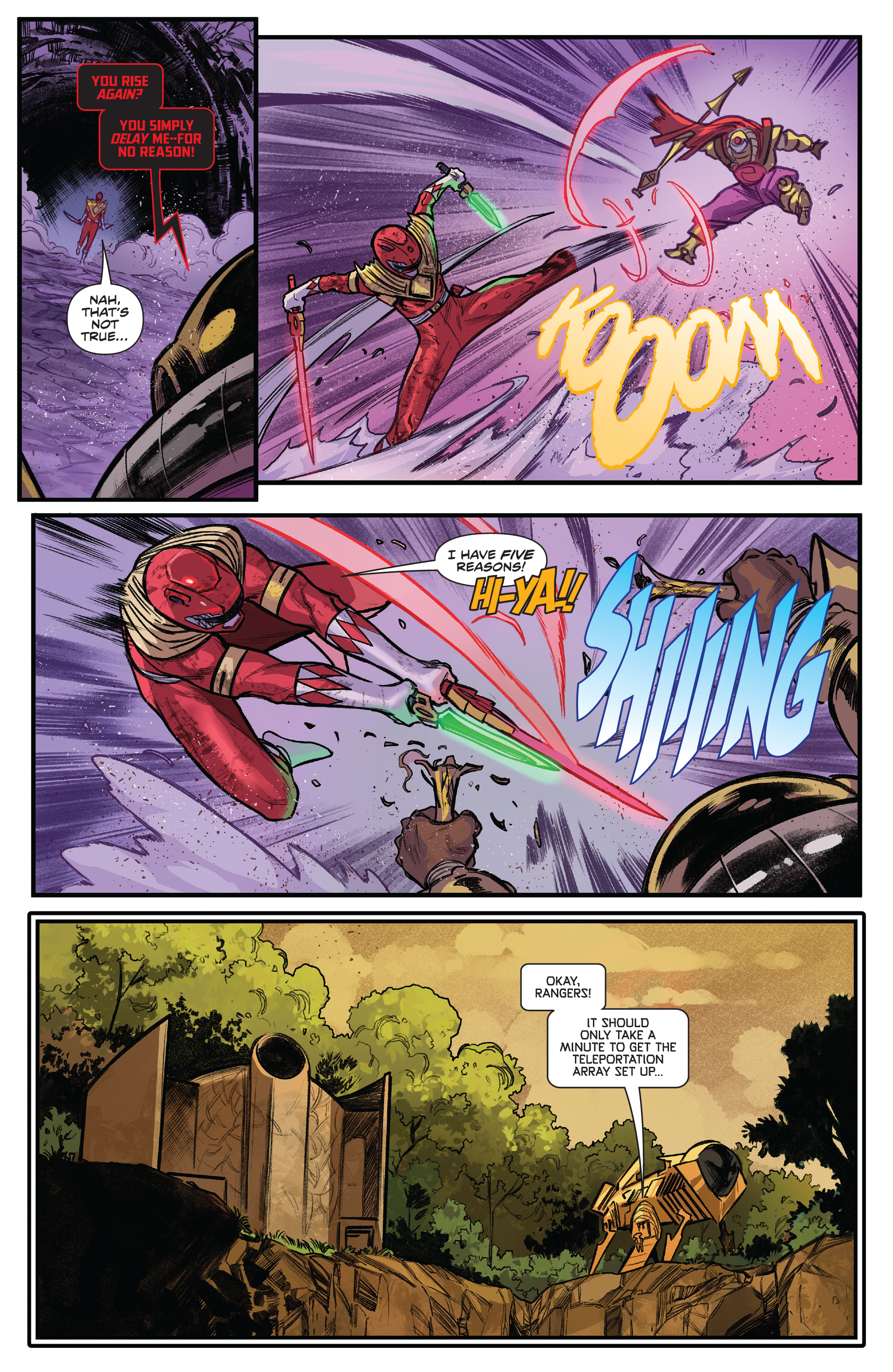 Read online Mighty Morphin comic -  Issue #20 - 17