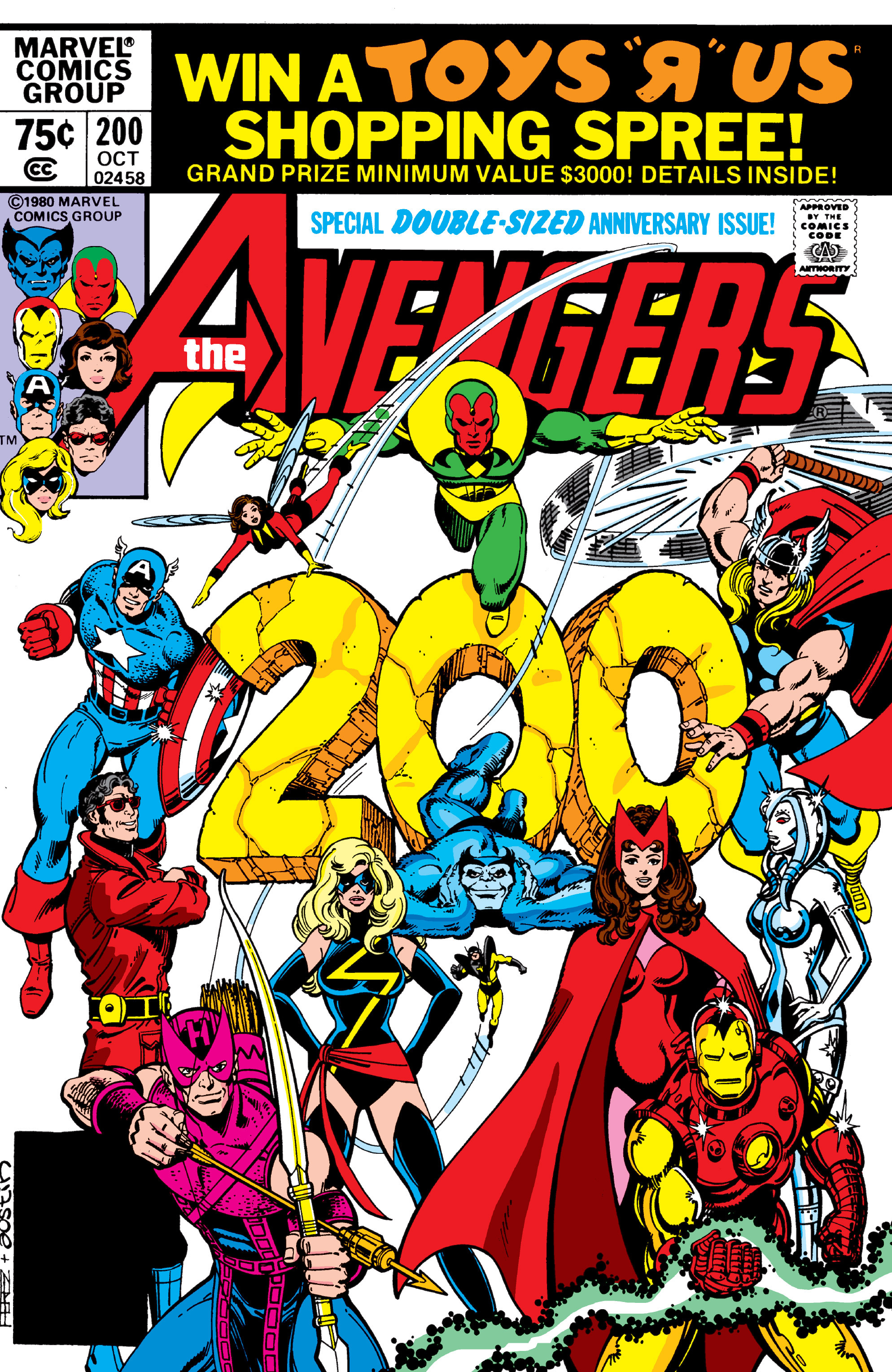 Read online The Avengers (1963) comic -  Issue #200 - 1