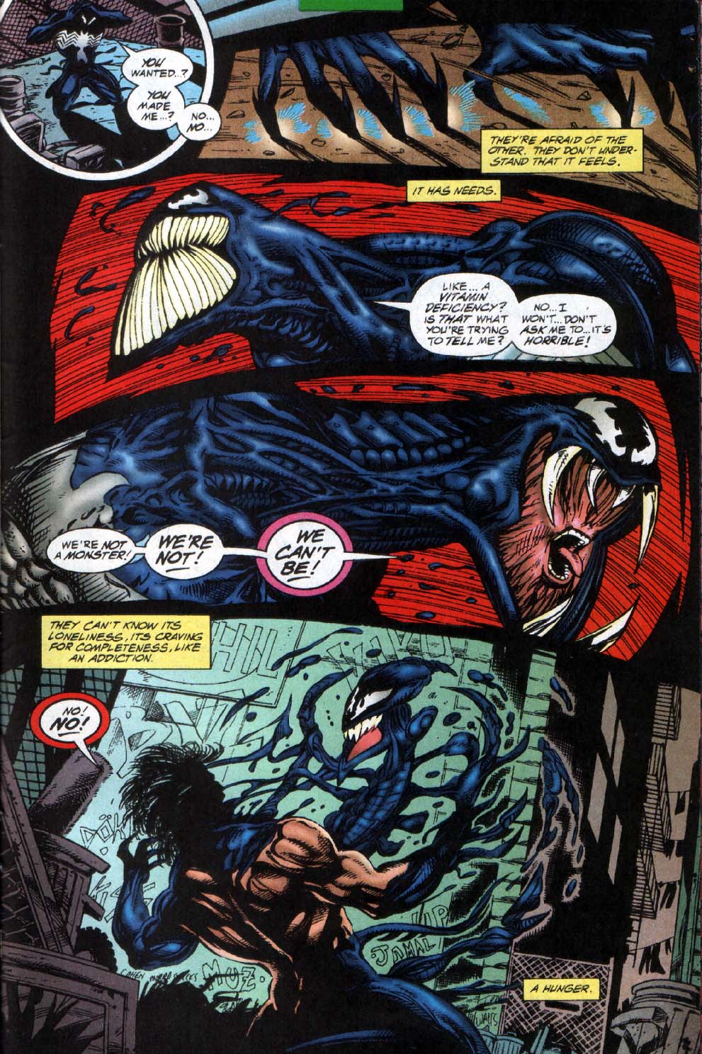 Read online Venom: The Hunger comic -  Issue #1 - 21