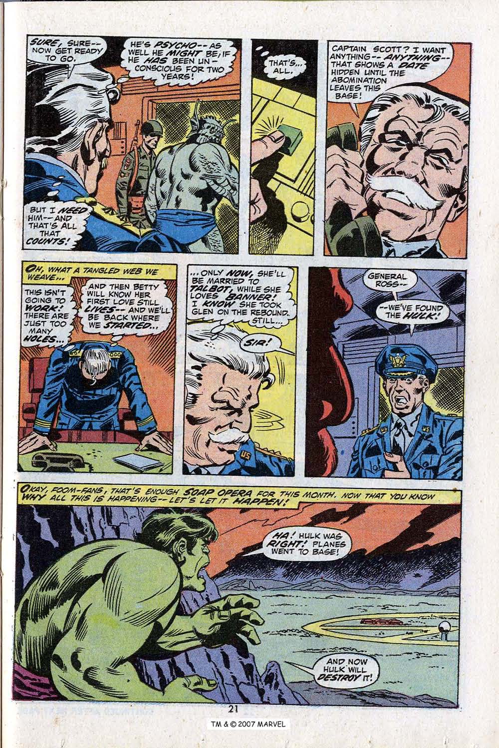 Read online The Incredible Hulk (1968) comic -  Issue #159 - 23
