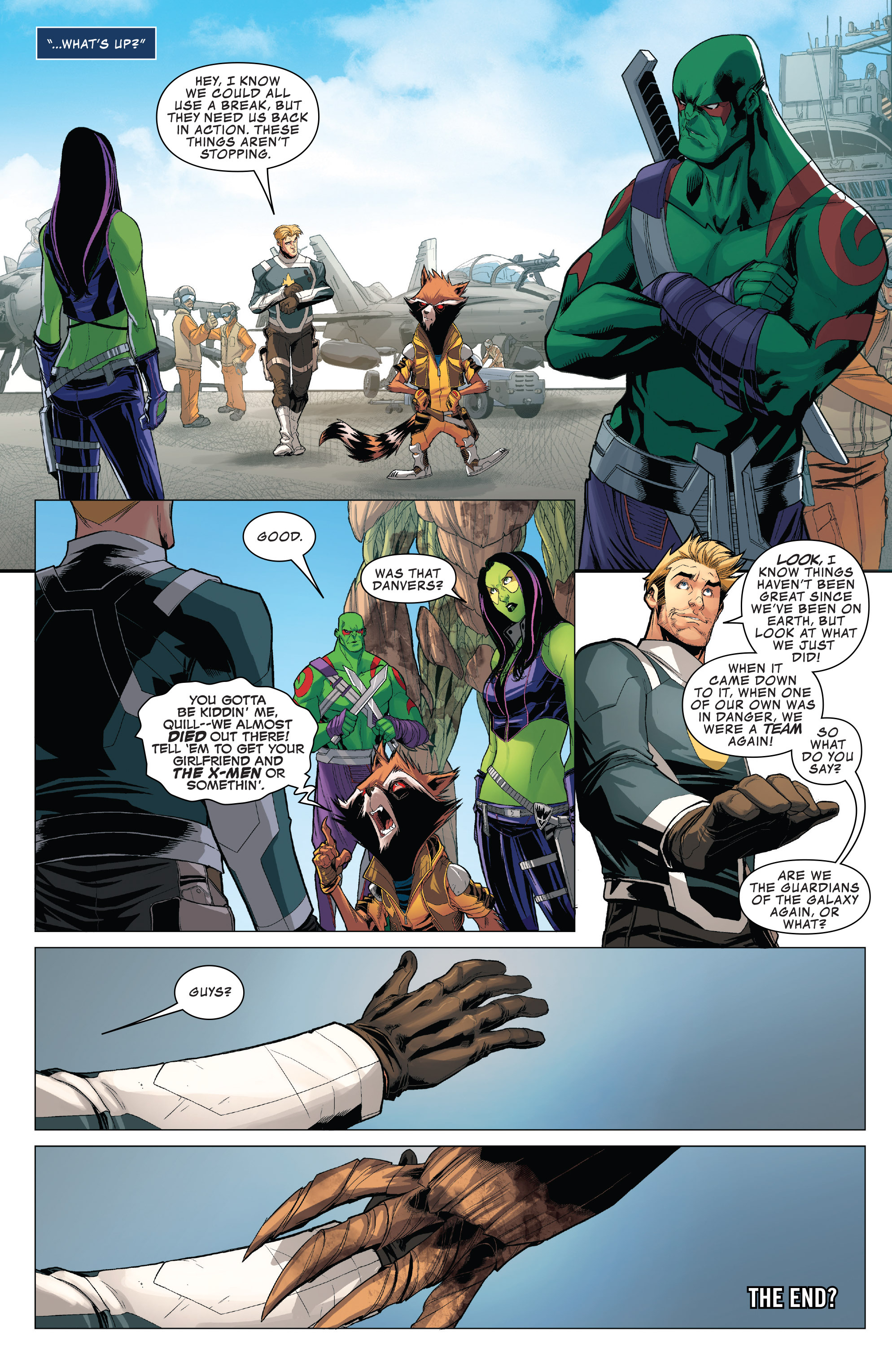 Read online Guardians of the Galaxy (2015) comic -  Issue #1.MU - 31