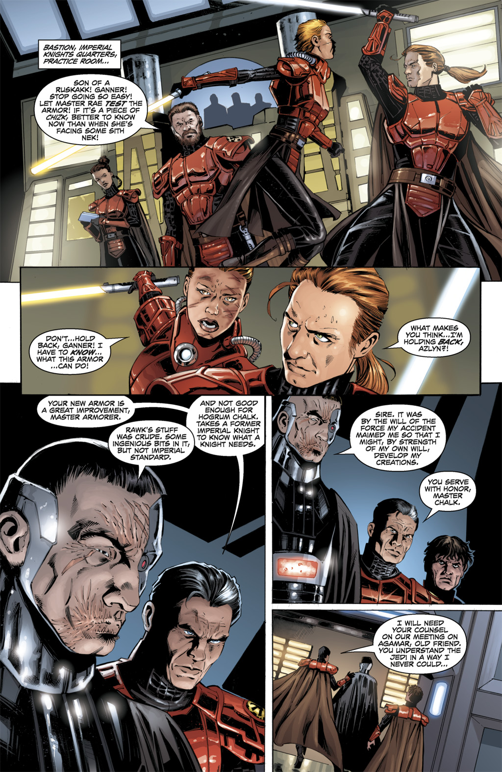 Read online Star Wars: Legacy (2006) comic -  Issue #43 - 21