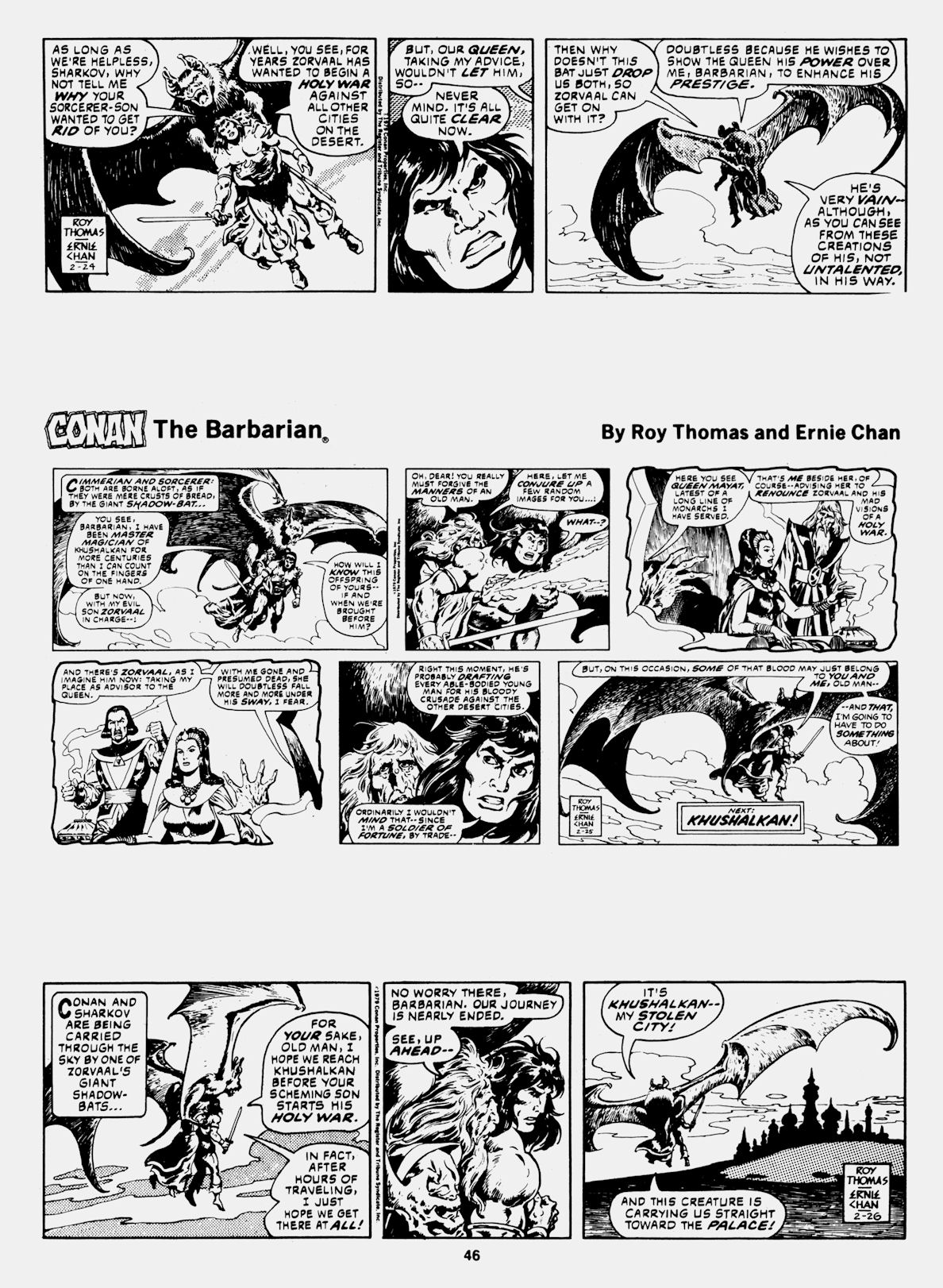 Read online Conan Saga comic -  Issue #46 - 48