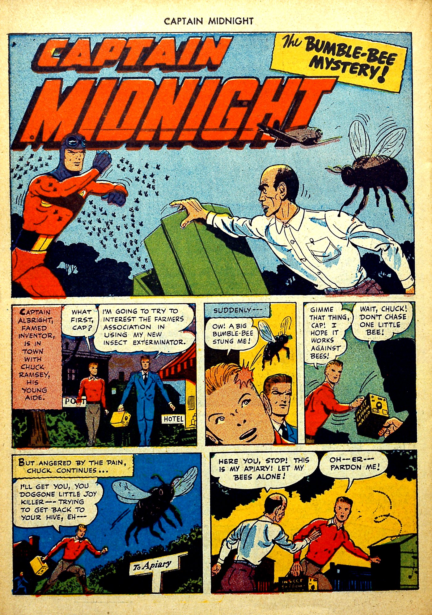 Read online Captain Midnight (1942) comic -  Issue #35 - 27