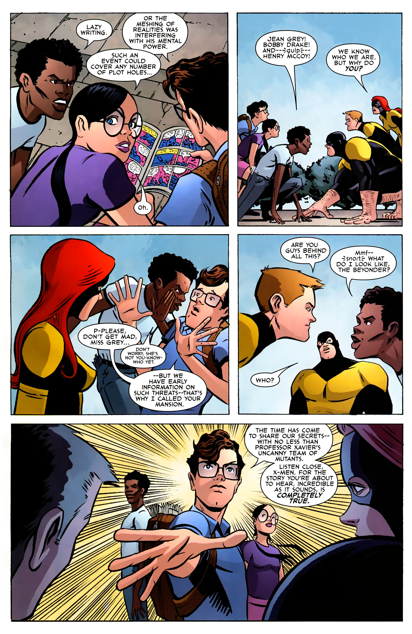 Read online X-Men: First Class (2007) comic -  Issue #11 - 22