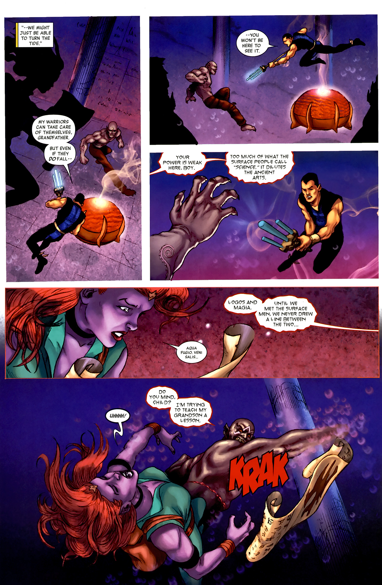 Read online Namor: The First Mutant comic -  Issue #4 - 8