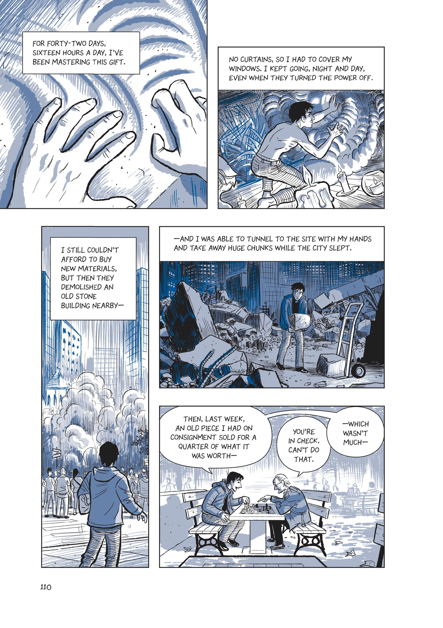 Read online The Sculptor comic -  Issue # Part 1 - 107