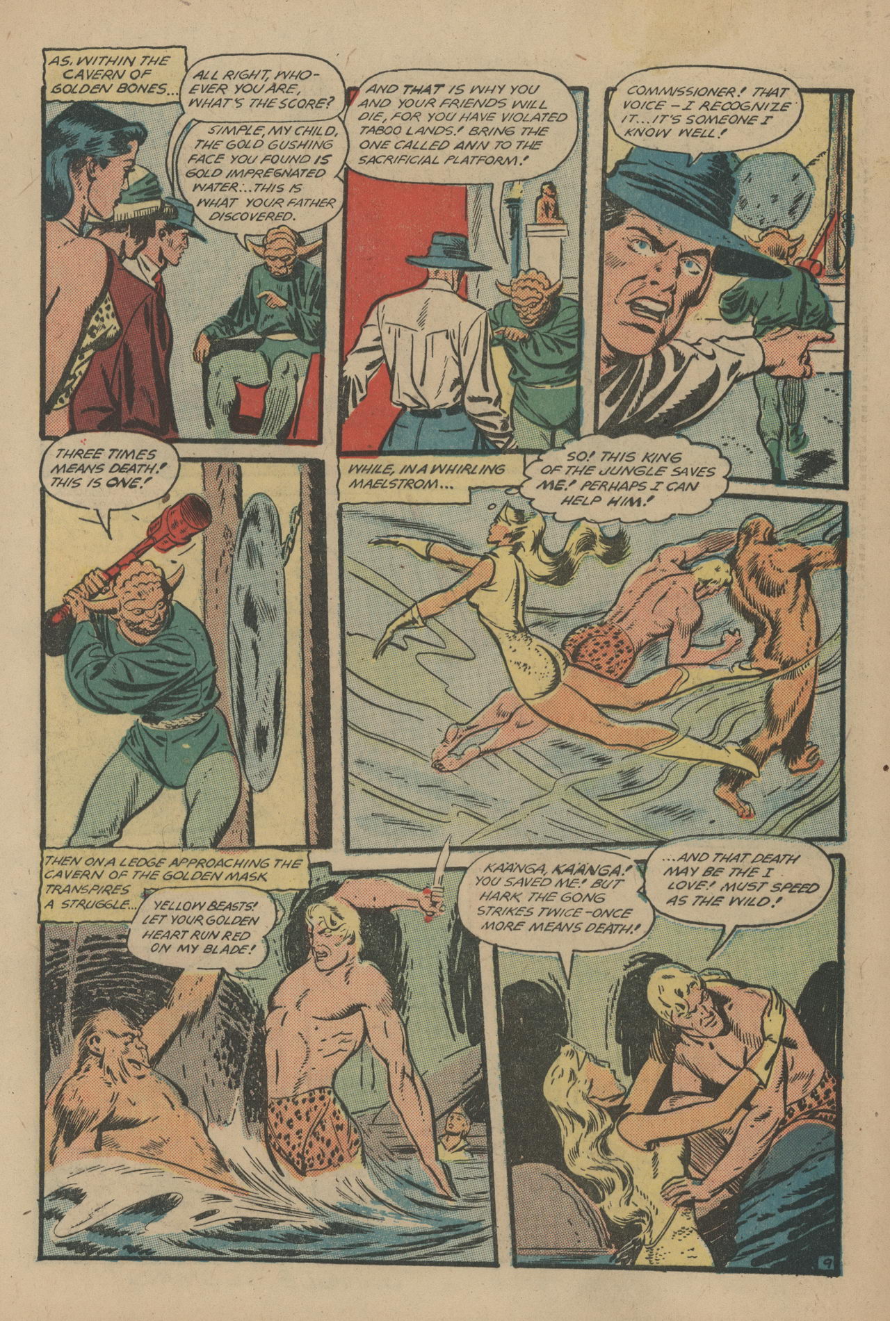Read online Jungle Comics comic -  Issue #109 - 11