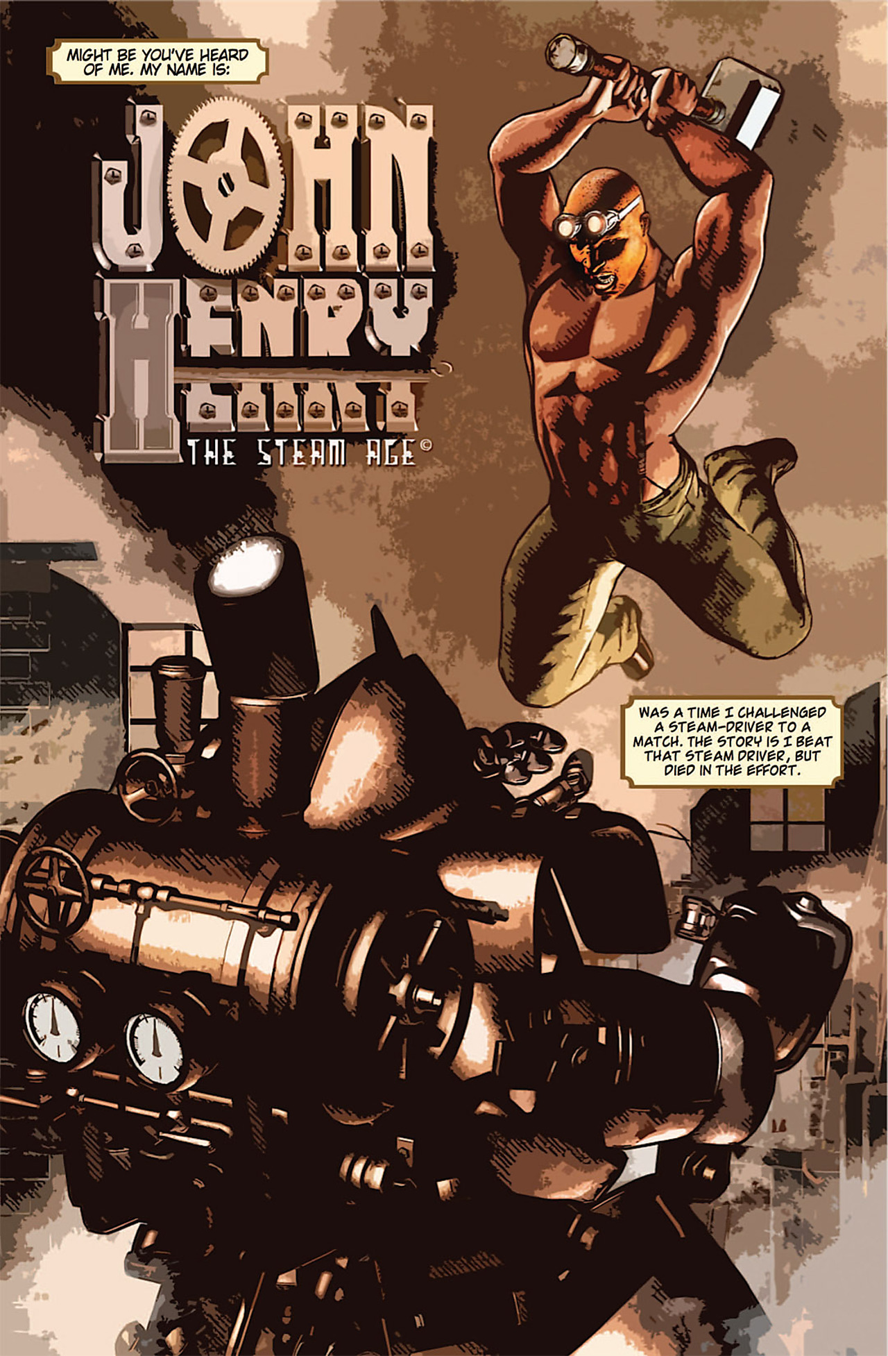 Read online John Henry comic -  Issue #1 - 5