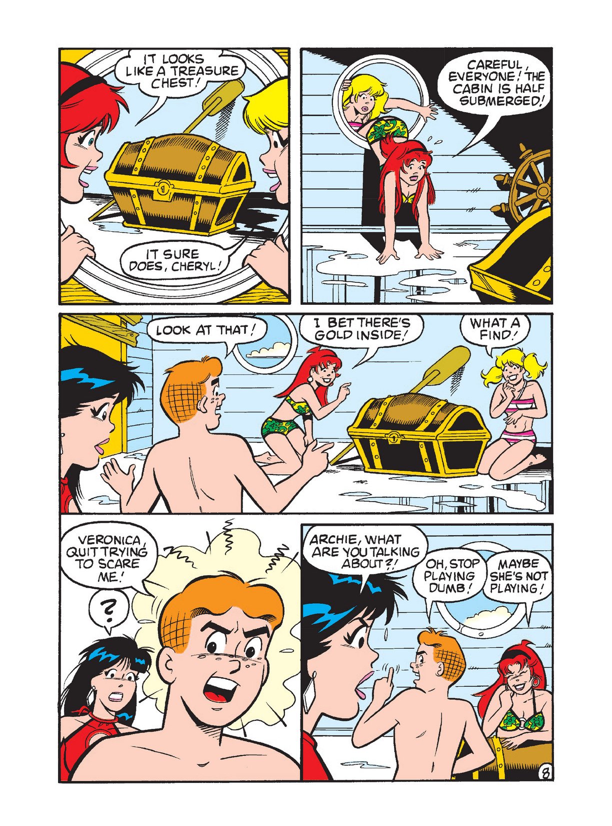 Read online Betty & Veronica Friends Double Digest comic -  Issue #234 - 134