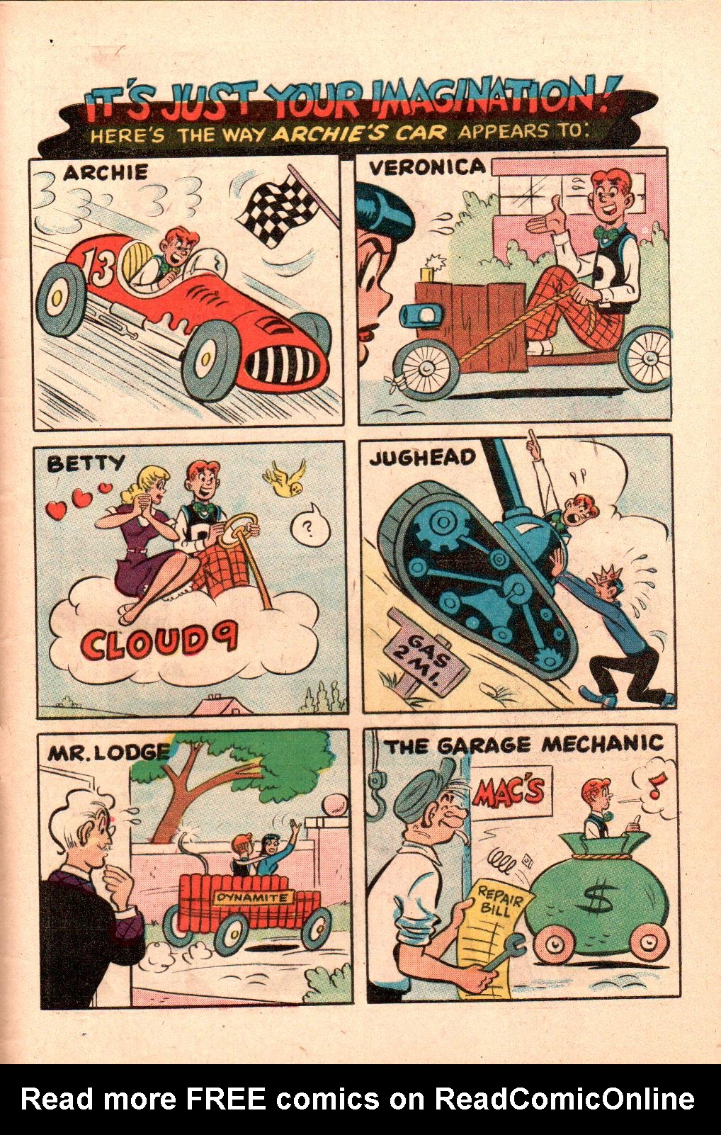 Read online Archie's Joke Book Magazine comic -  Issue #47 - 29