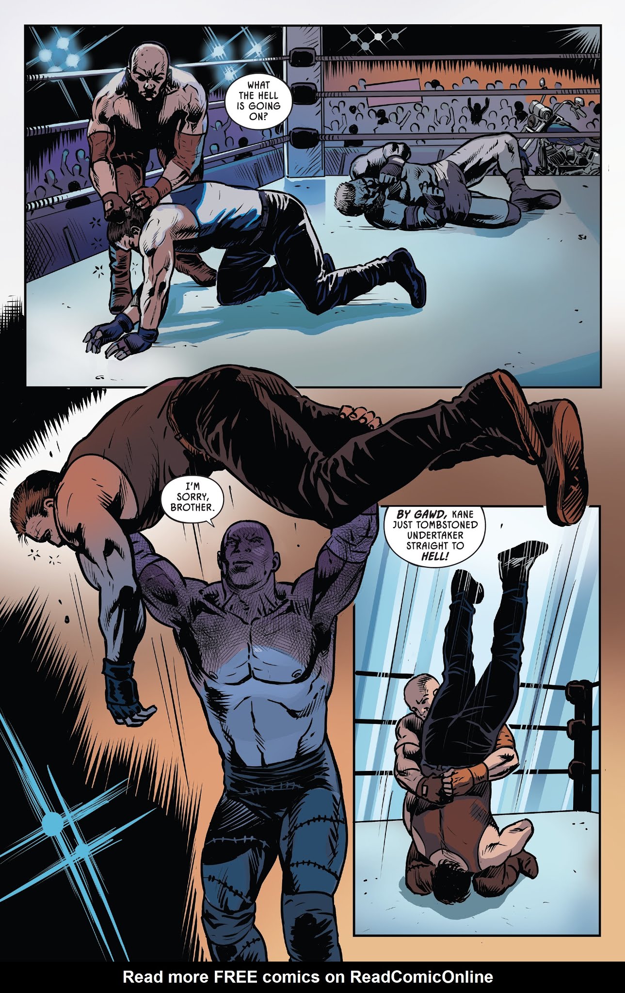 Read online WWE: Undertaker comic -  Issue # TPB - 68