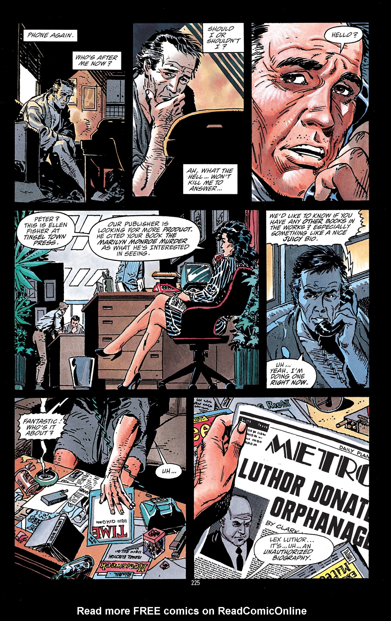 Read online Superman: President Luthor comic -  Issue # TPB - 214