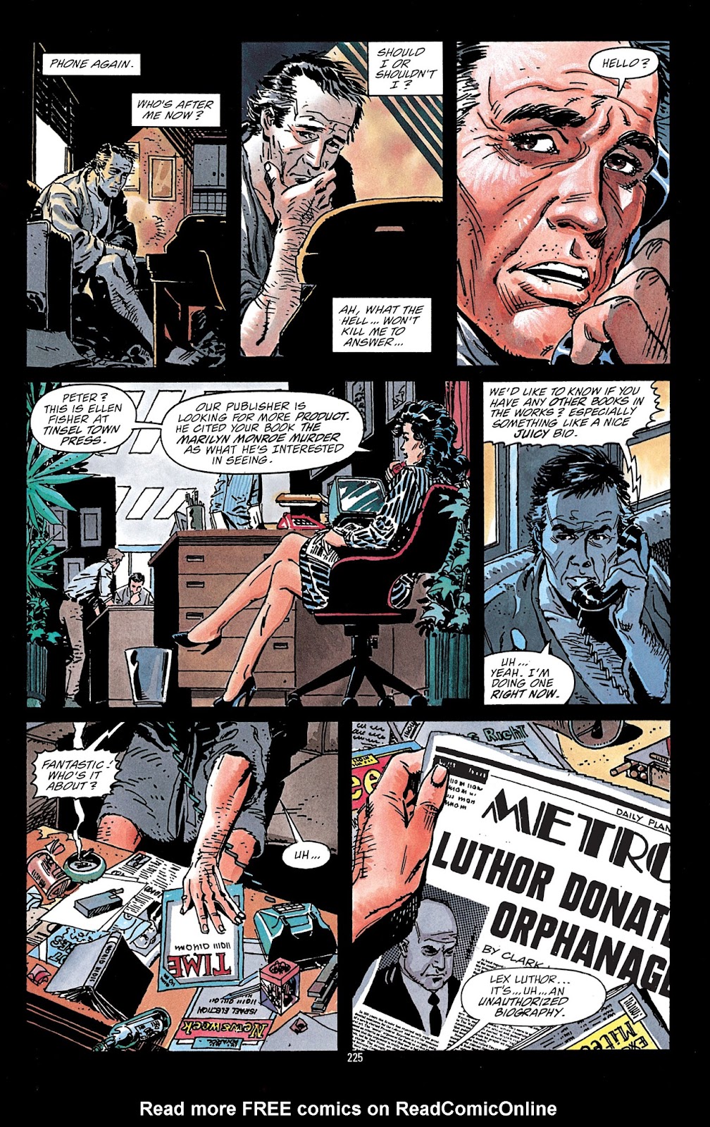 Superman: President Luthor issue TPB - Page 214