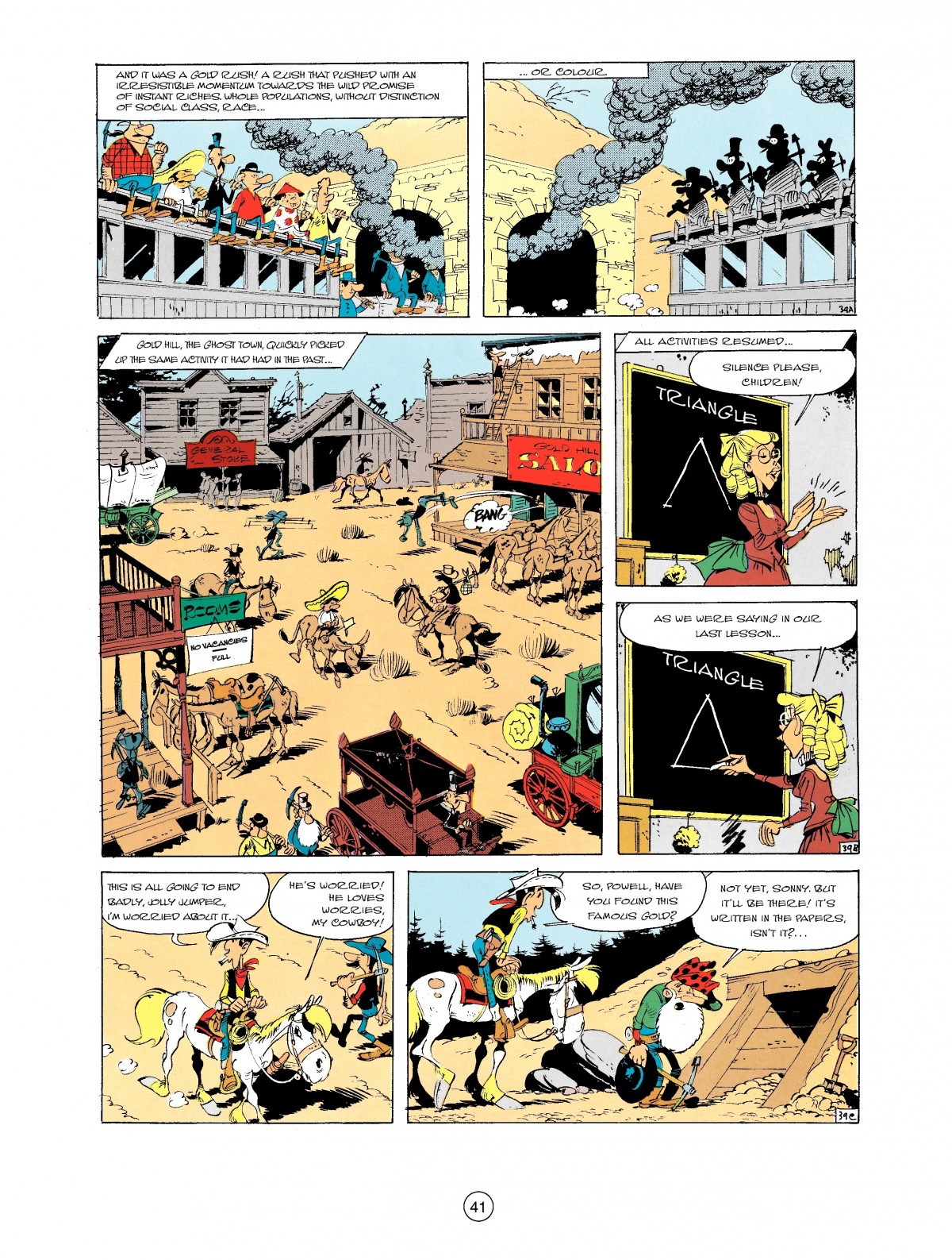 Read online A Lucky Luke Adventure comic -  Issue #2 - 43