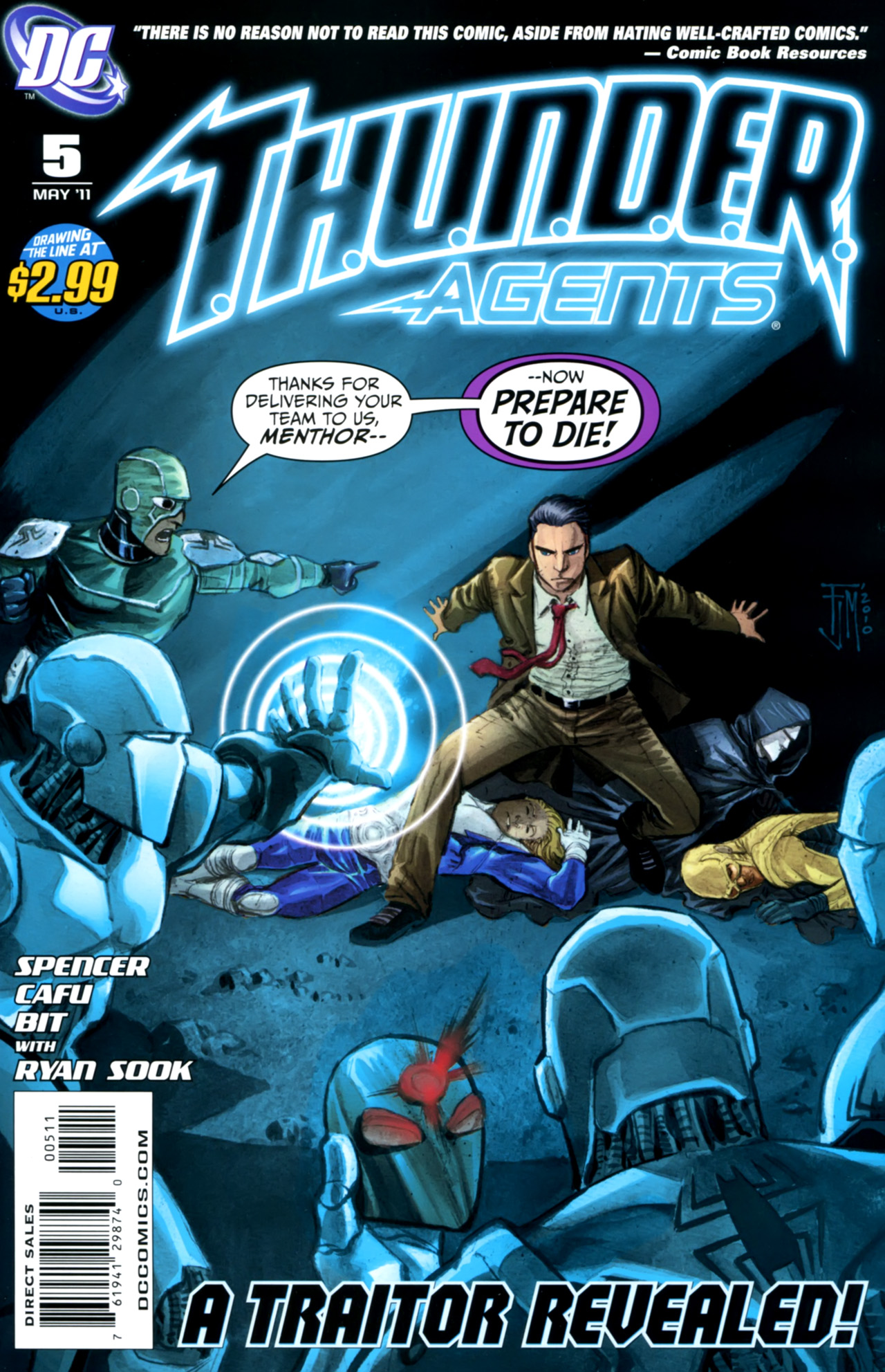 Read online T.H.U.N.D.E.R. Agents (2011) comic -  Issue #5 - 1