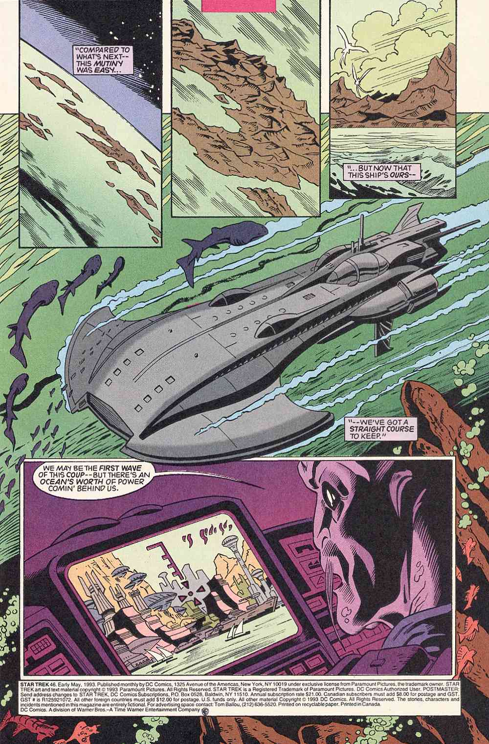 Read online Star Trek (1989) comic -  Issue #46 - 3