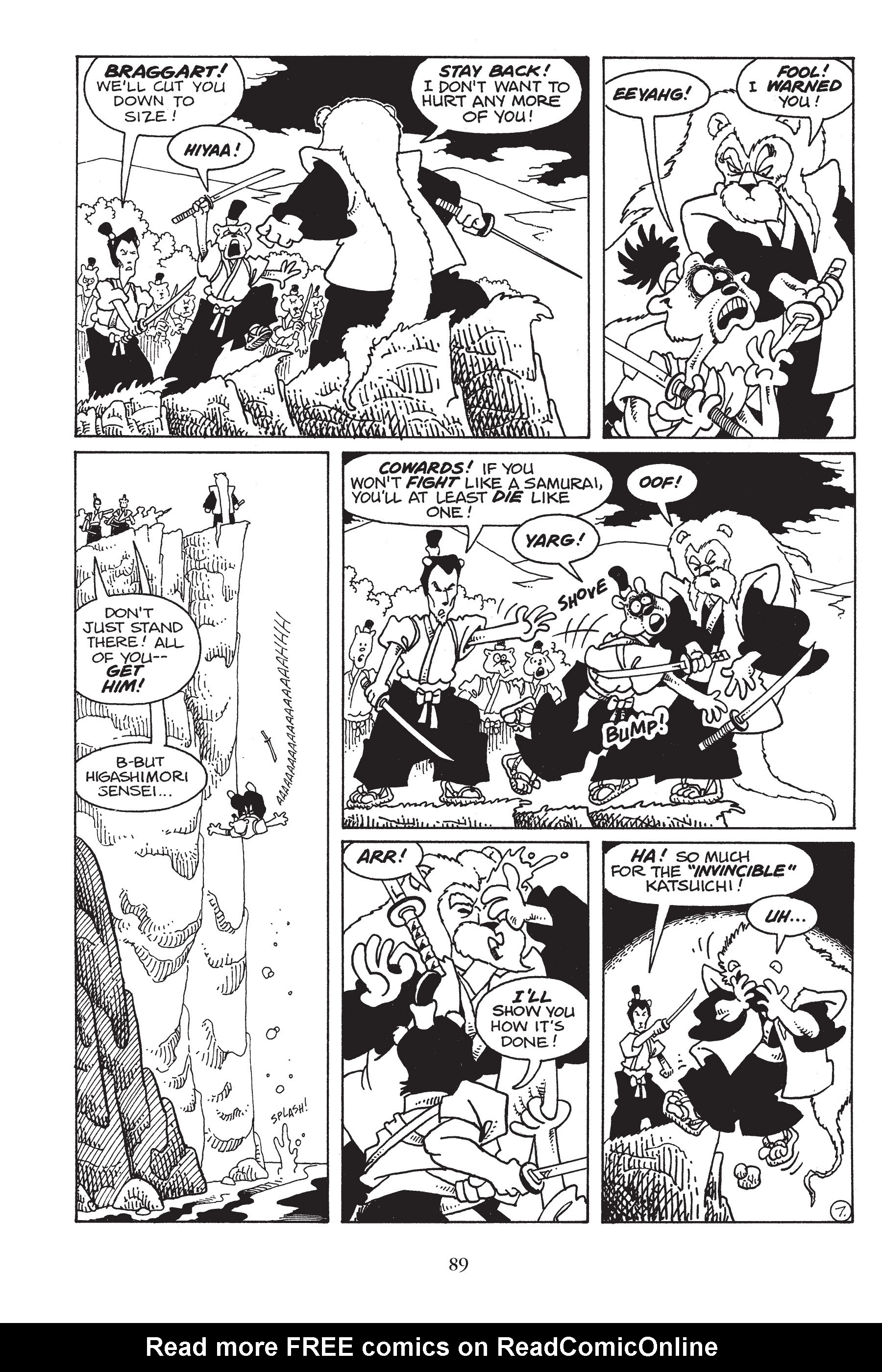 Read online Usagi Yojimbo (1987) comic -  Issue # _TPB 6 - 88