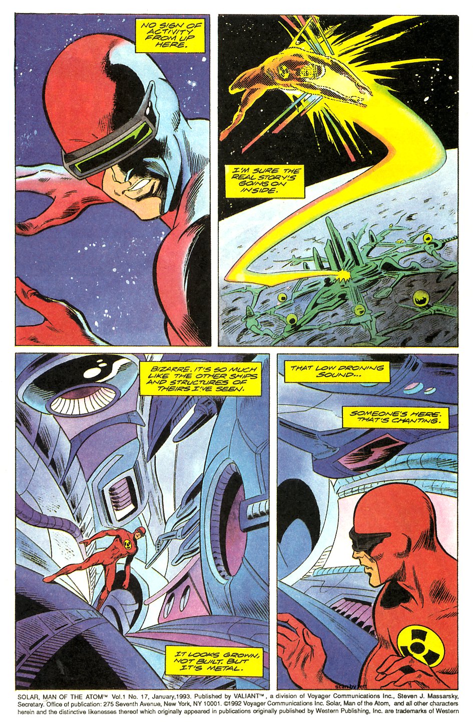 Read online Solar, Man of the Atom comic -  Issue #17 - 4