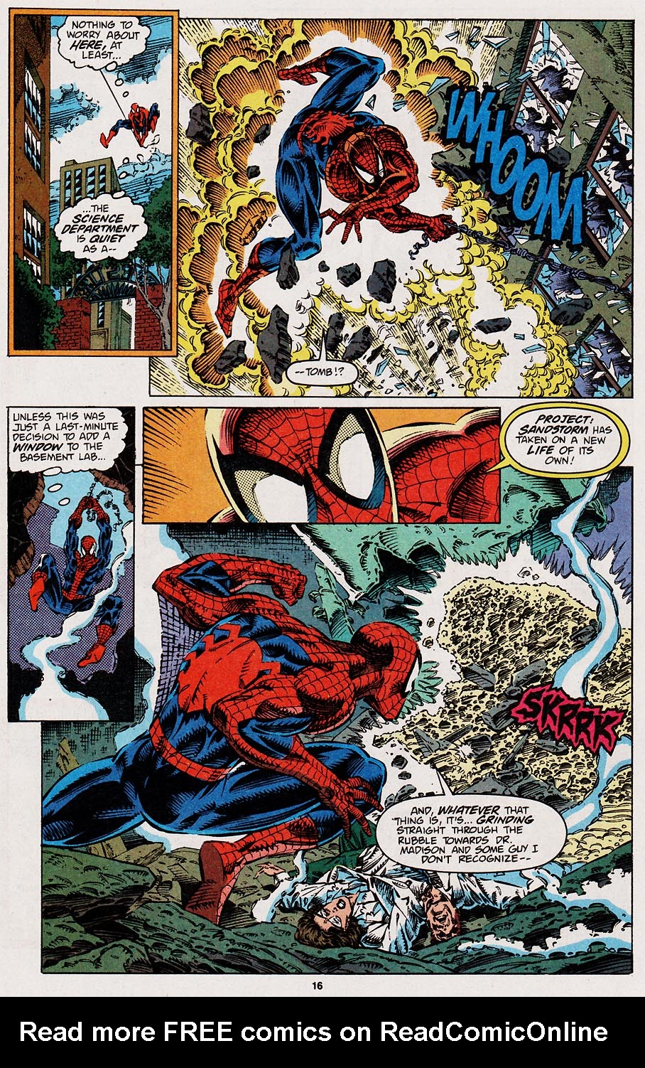 Read online Web of Spider-Man (1985) comic -  Issue #107 - 12