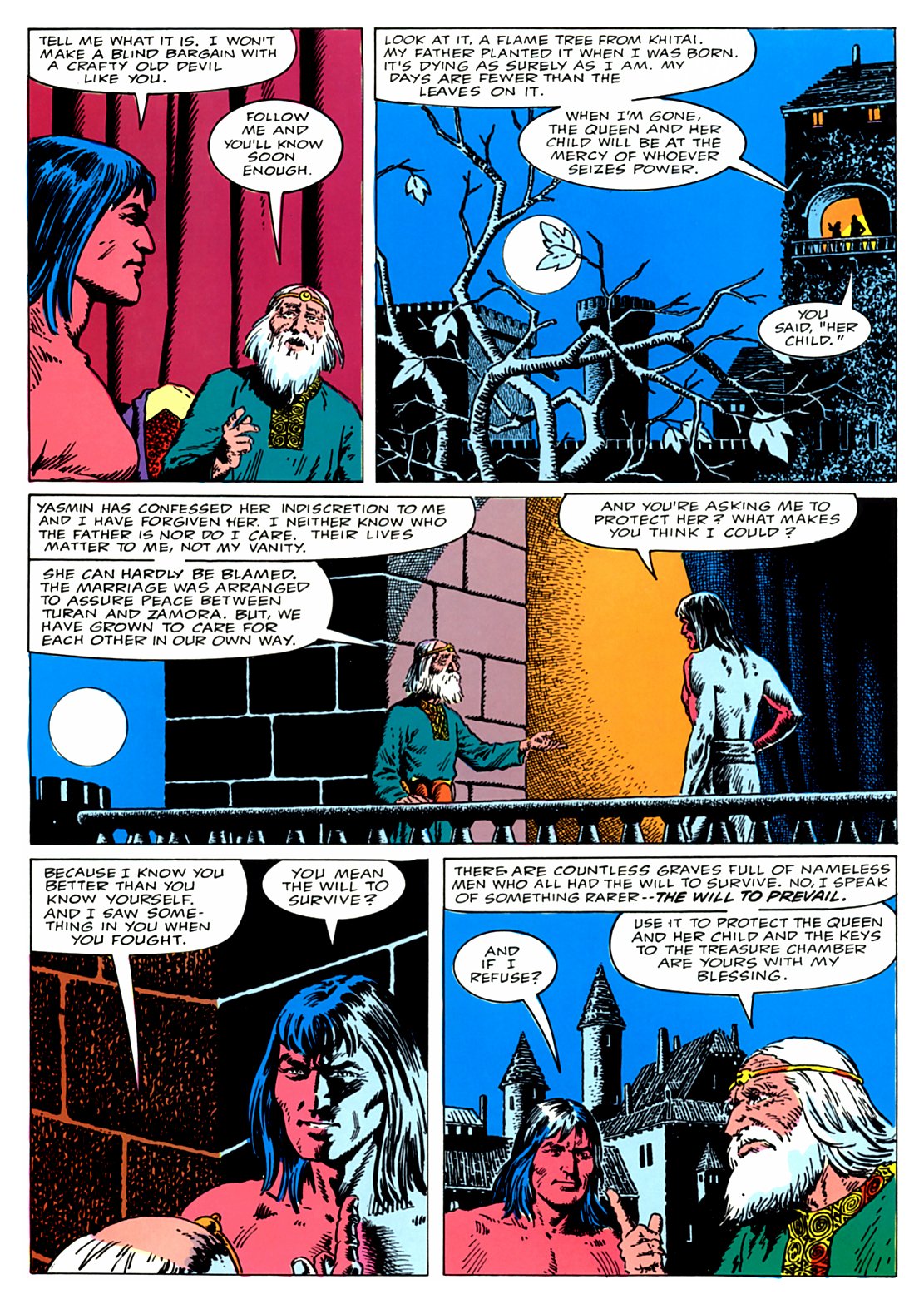 Read online Marvel Graphic Novel comic -  Issue #28 - Conan - The Reaver - 32