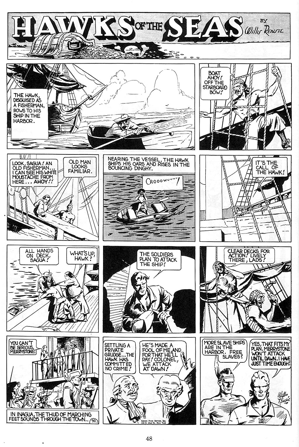 Read online Will Eisner's Hawks of the Seas comic -  Issue # TPB - 49